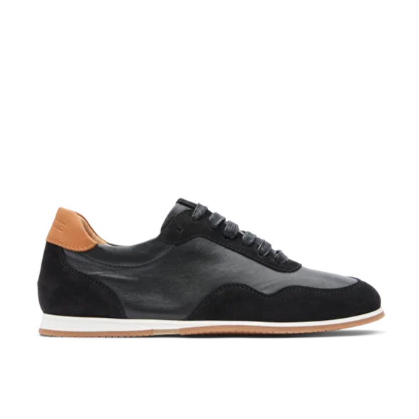 LOTTUSSE | SNEAKERS DE VESTIR MUJER | SNEAKERS MANCOR | NEGRO