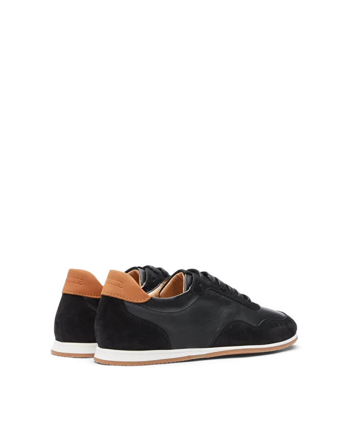 LOTTUSSE | SNEAKERS DE VESTIR MUJER | SNEAKERS MANCOR | NEGRO