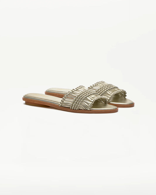 LOTTUSSE | SANDALIAS | MUJER | EDIT DORADAS | DORADO