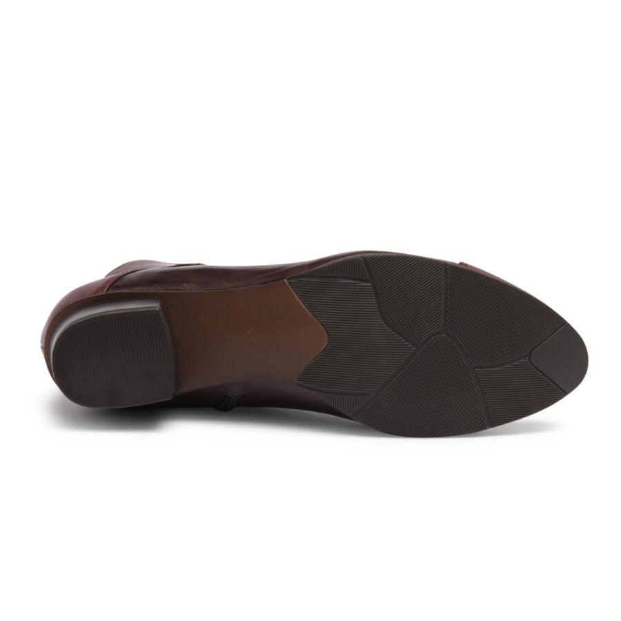 REGARDE LE CIEL | DAMEN-STIEFEL | STEFANY 123 HANDSCHUH TDM / MUDDY / SANGRIA | ROT