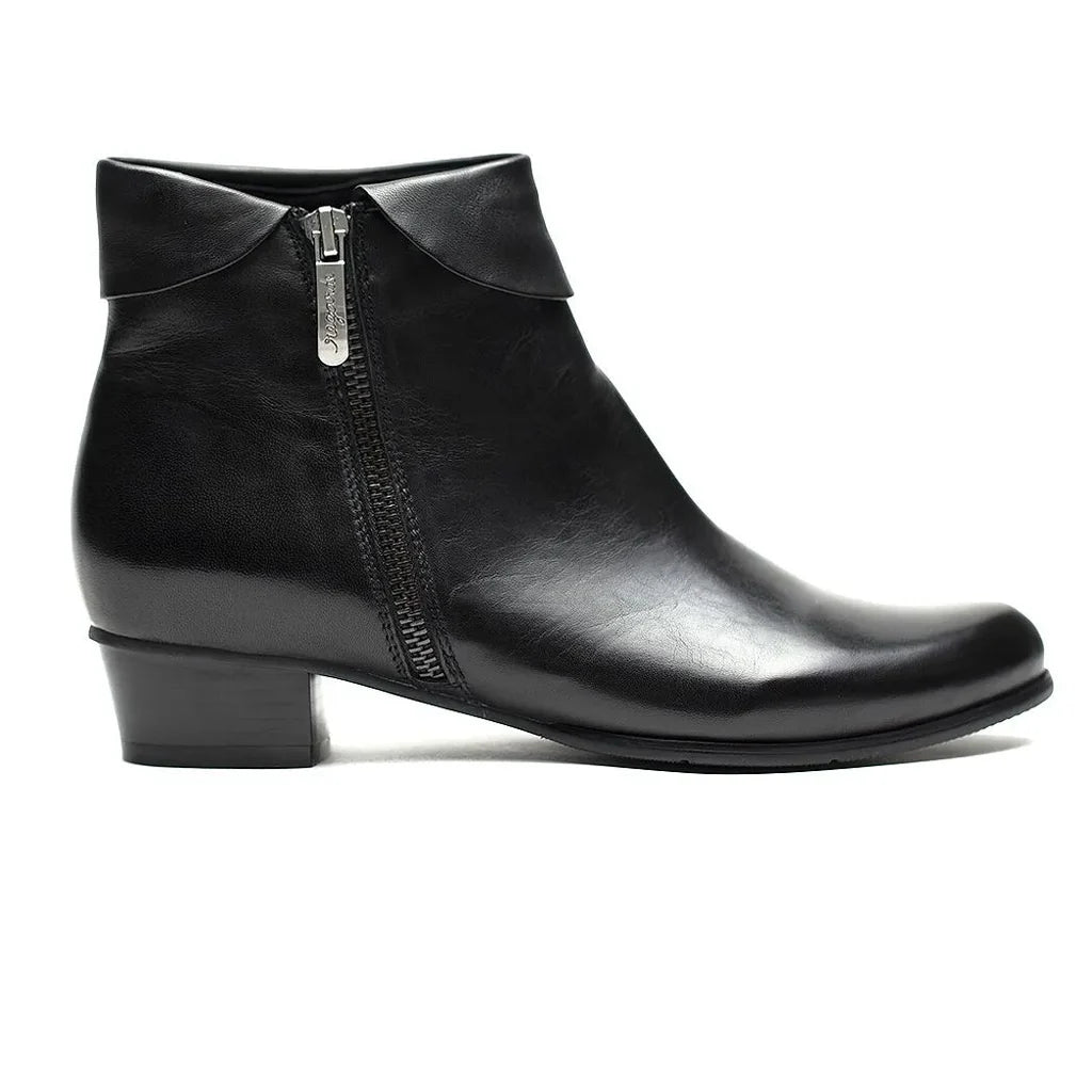 REGARDE LE CIEL | STIEFELETTEN FÜR DAMEN | STEFANY 03 SCHWARZ | SCHWARZ