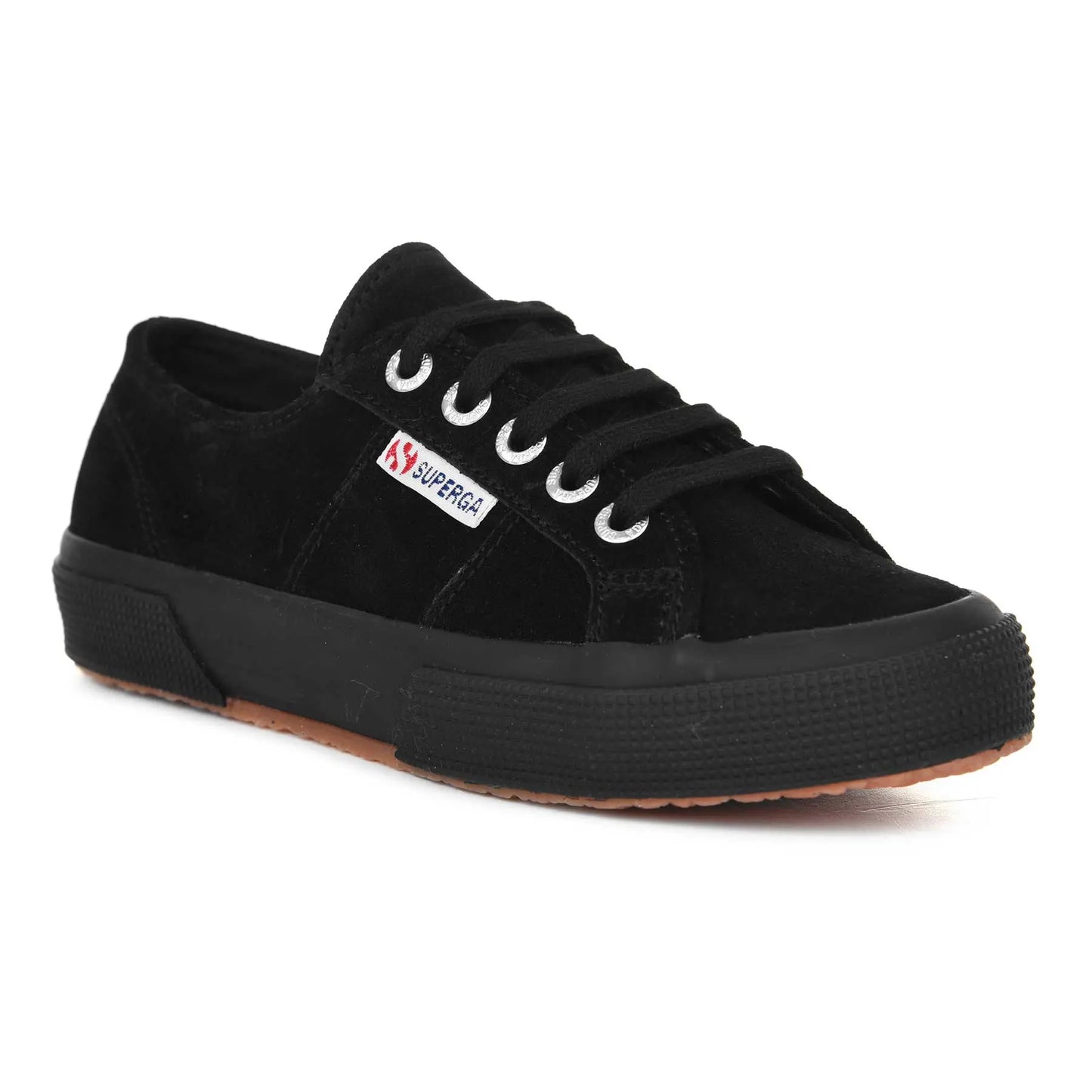 SUPERGA | UNISEX SNEAKERS | 2750 WILDLEDER SCHWARZ | SCHWARZ