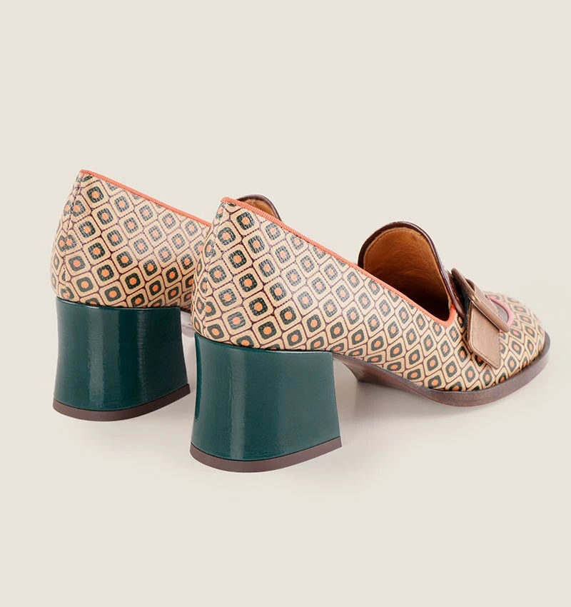 CHIE MIHARA | CHAUSSURES HABILLÉES FEMME | TEISIN BISCUIT MARRON | BEIGE