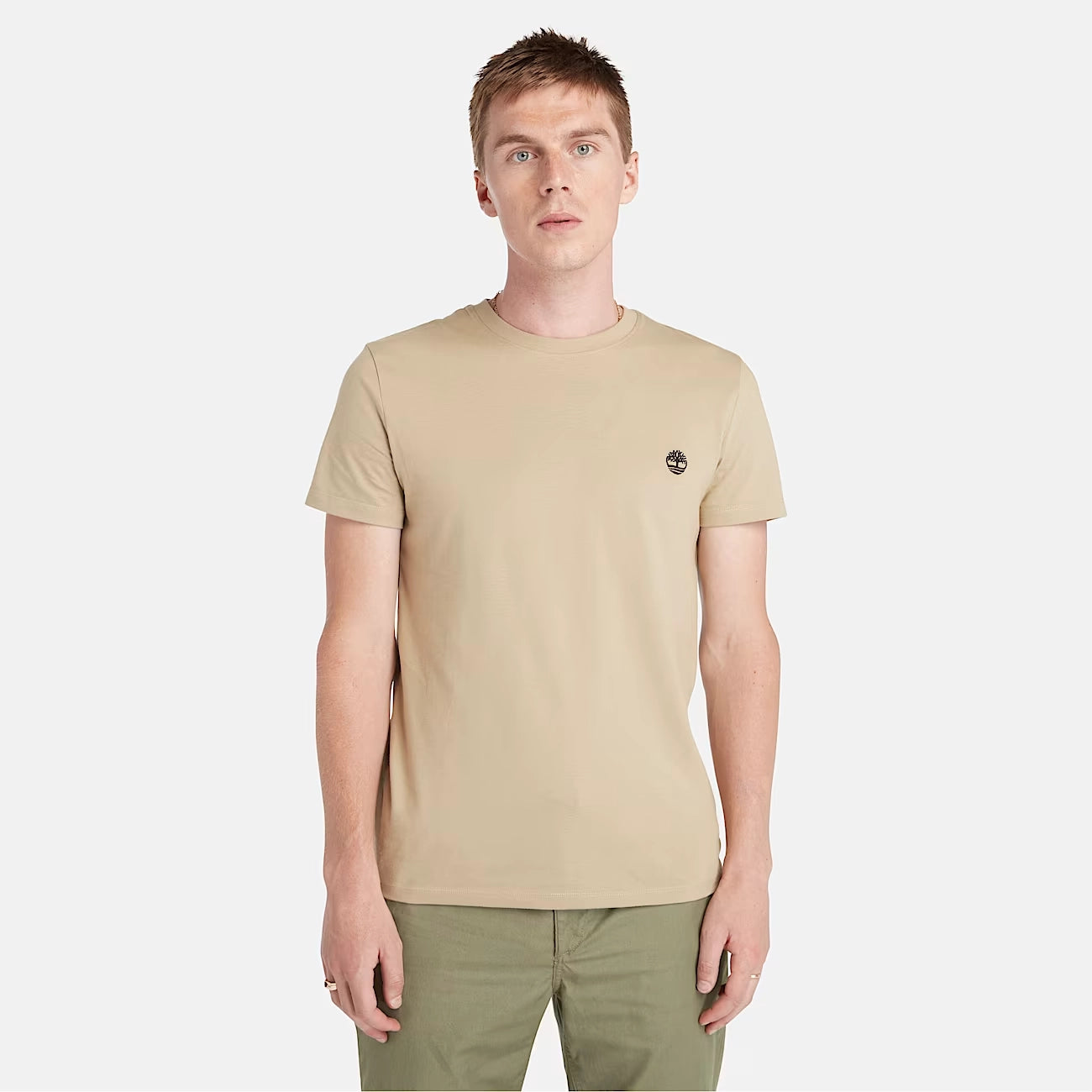 TIMBERLAND | HERREN-T-SHIRT | DUNSTAN RIVER KURZARM-CREME-T-SHIRT