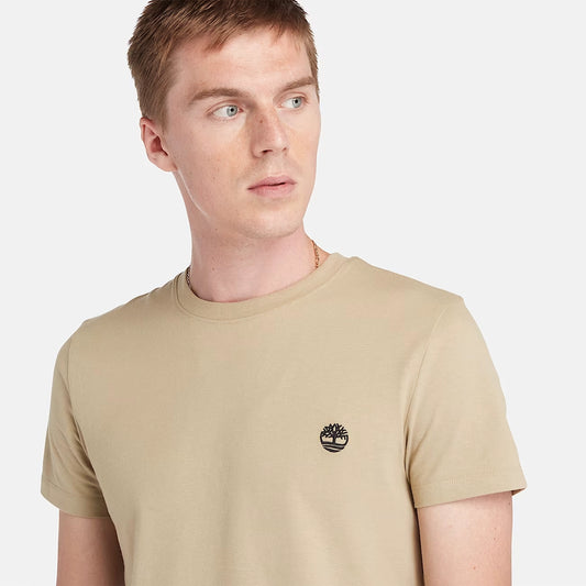 TIMBERLAND | MEN'S T-SHIRT | DUNSTAN RIVER SHORT SLEEVE T-SHIRT CREAM
