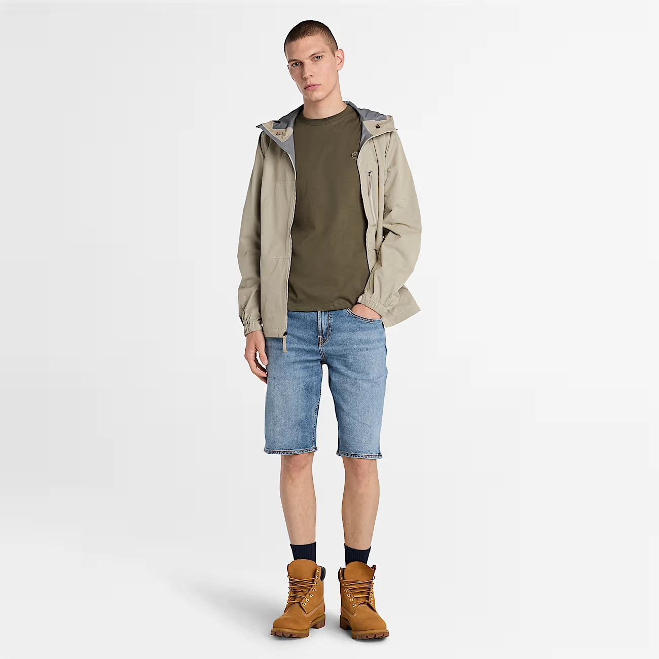 TIMBERLAND | HERREN-T-SHIRT | DUNSTAN RIVER KURZARM-T-SHIRT IN DUNKELGRÜN