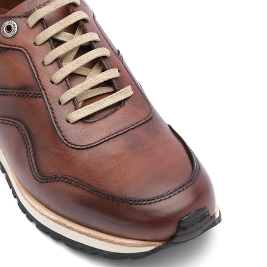 LOTTUSSE | MEN'S DRESS SNEAKERS | TOKYO | BROWN