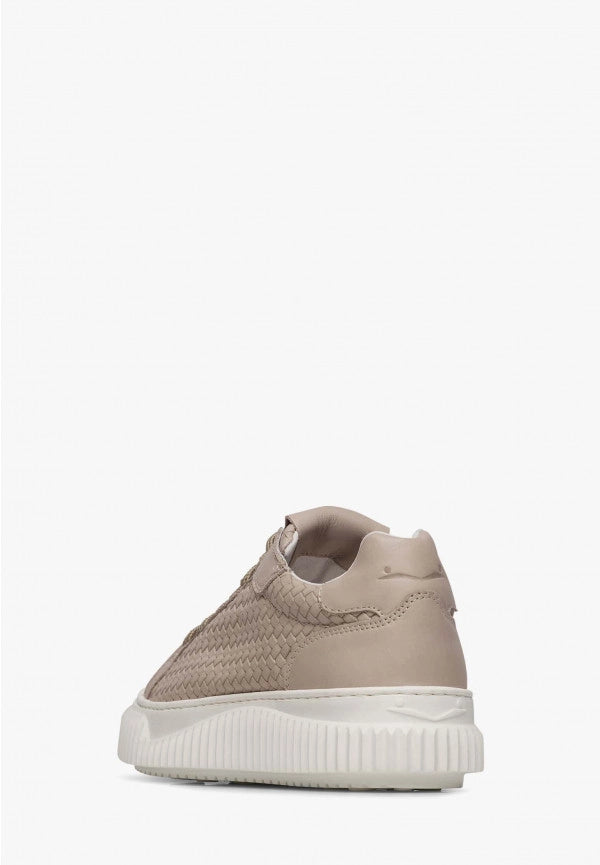 VOILE BLANCHE | SNEAKERS | FRAU | LIPARI GEWEBTES NAPPA BEIGE