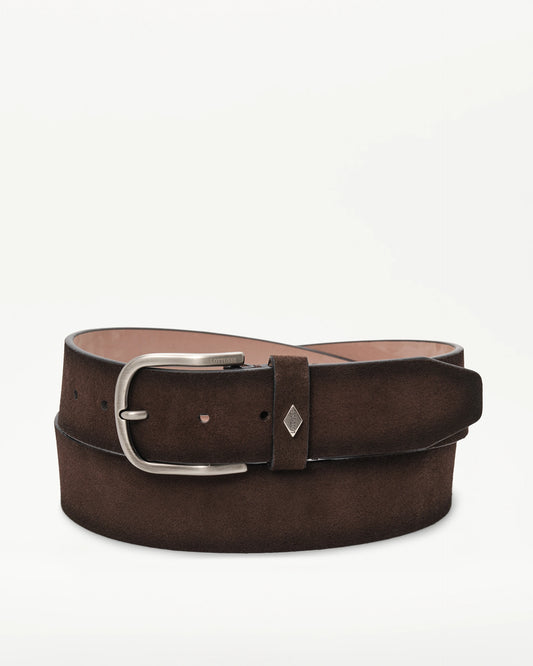 LOTTUSSE | BELT | MEN'S | BUCKSTER OLD MOKA | BROWN
