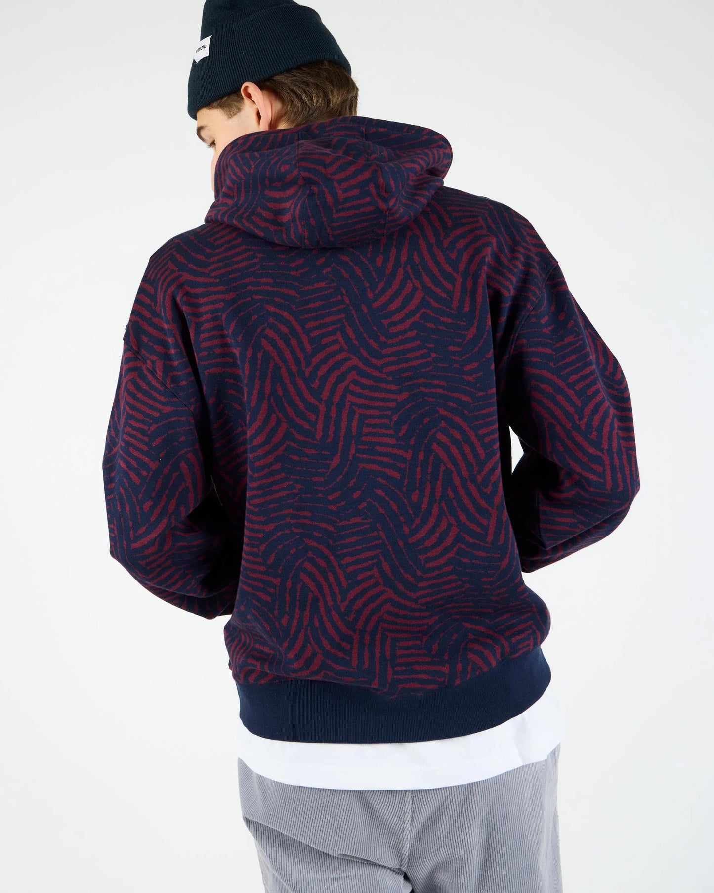Camisetas de la marca Wemoto Unisex modelo Patel en color Navy Blue-Burgundy (Azul)