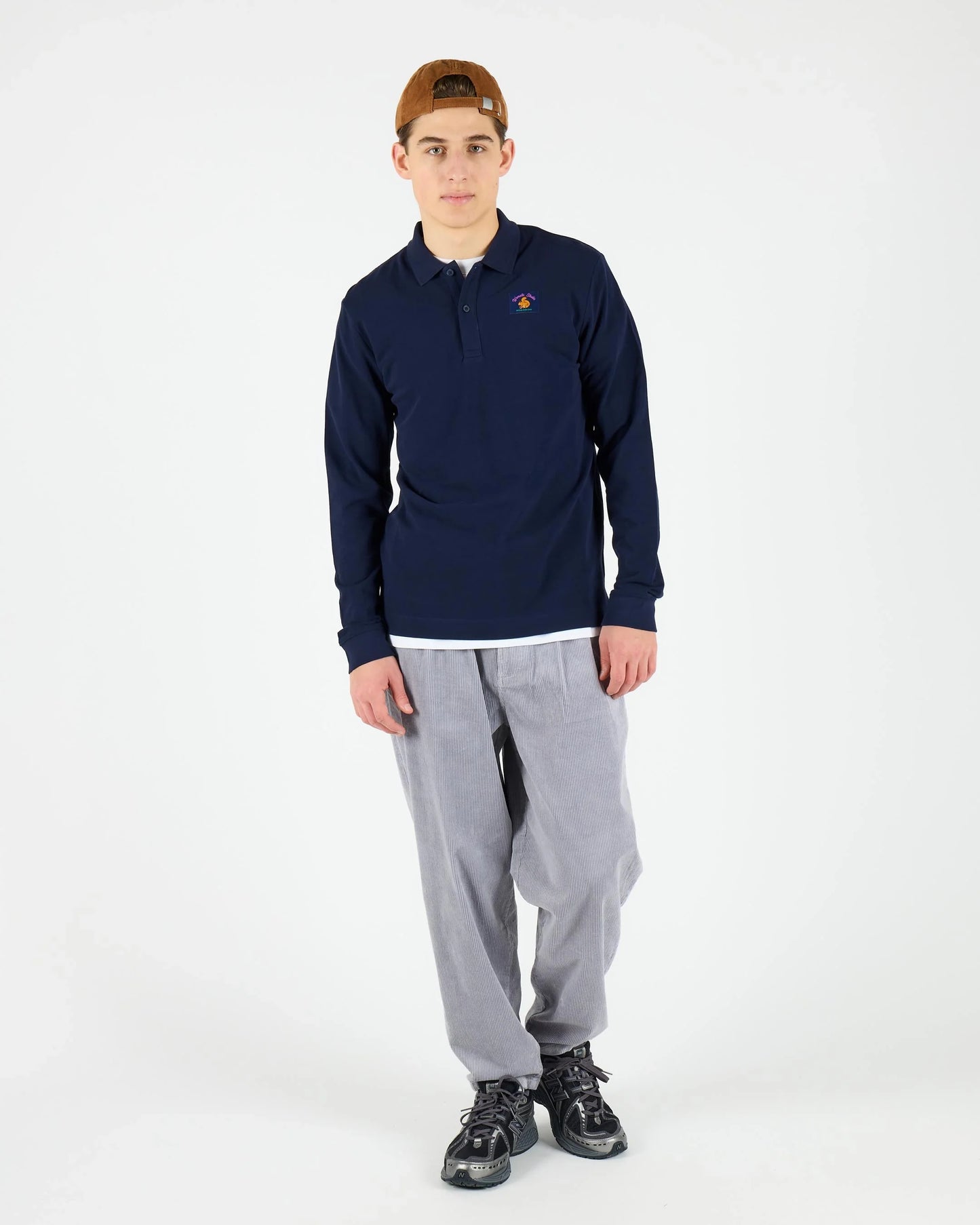 Camisetas de la marca Wemoto Unisex modelo Parklife Ls Polo en color Navy Blue (Azul)