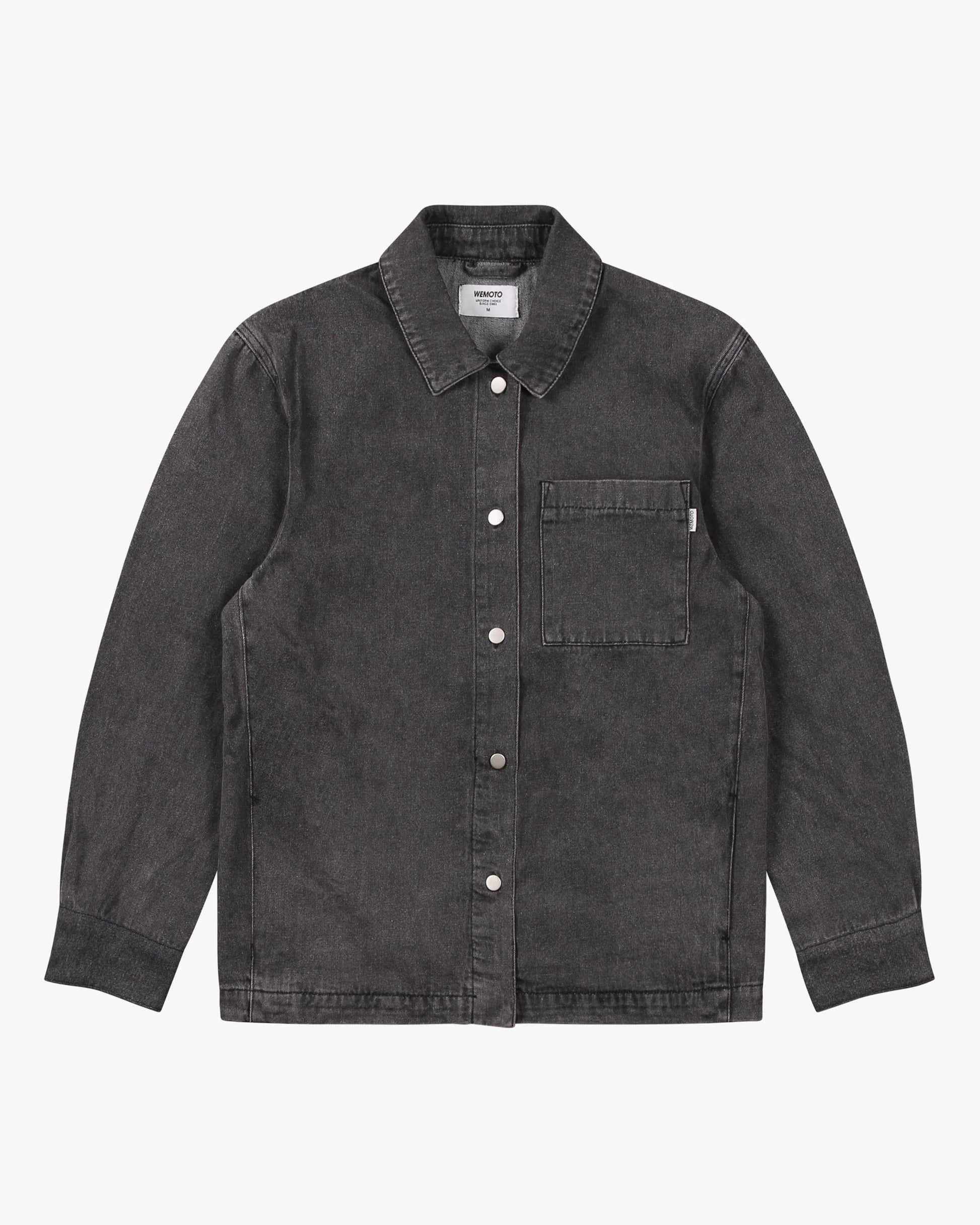 Faldas de la marca Wemoto para Mujer modelo Ryder en color Black Denim (Negro)