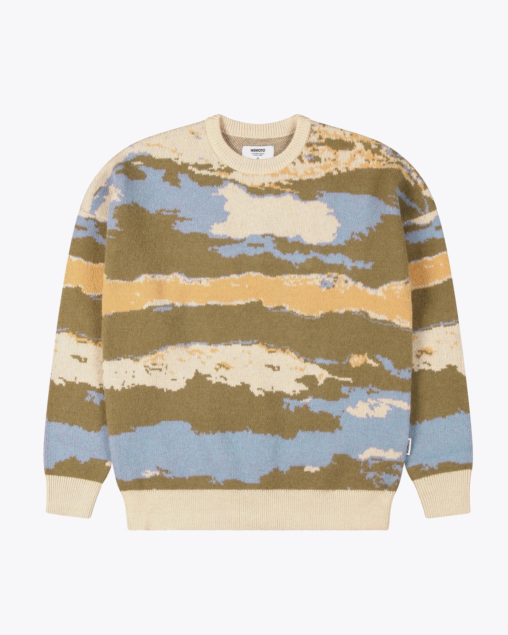 Jerseys de la marca Wemoto Unisex modelo Shane en color Light Olive-Blue Stone (Verde)