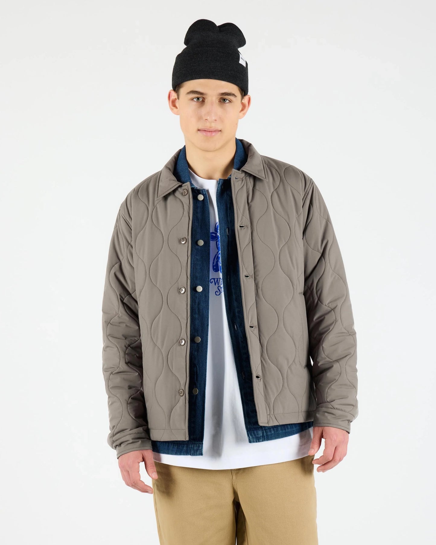 Chaquetas de la marca Wemoto Unisex modelo Foster en color Olive (Verde)
