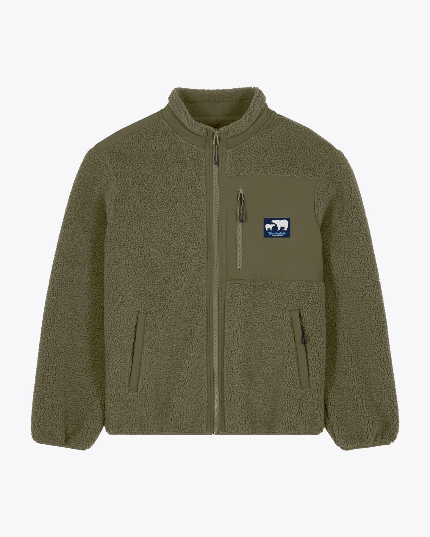 Chaquetas de la marca Wemoto Unisex modelo Sherpa Jacket en color Olive (Verde)