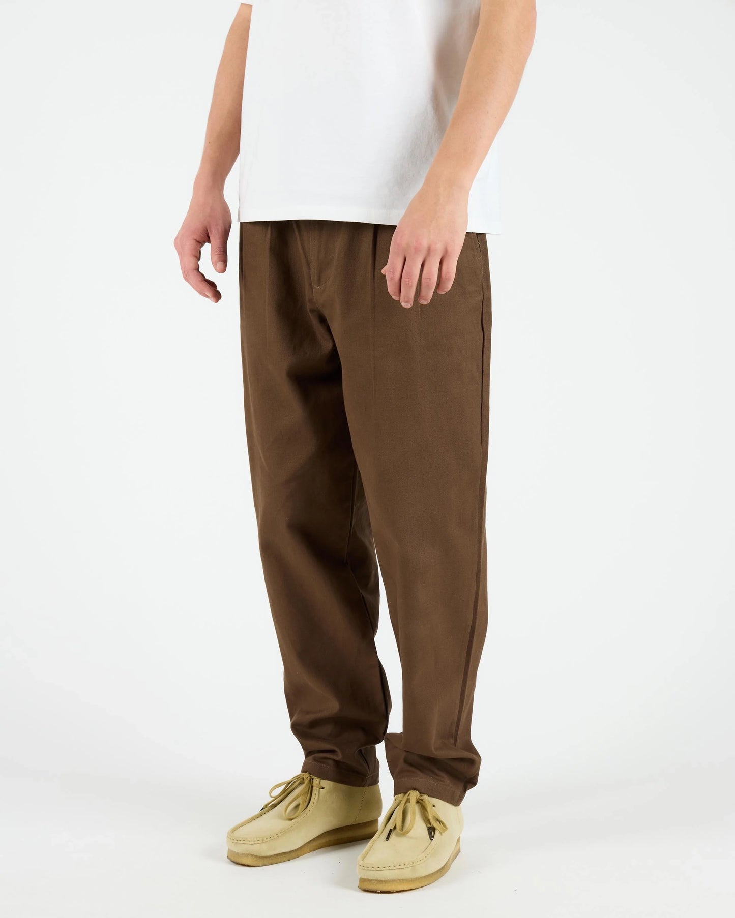 Pantalones de la marca Wemoto Unisex modelo Fletcher Twill en color Brown (Marrón)