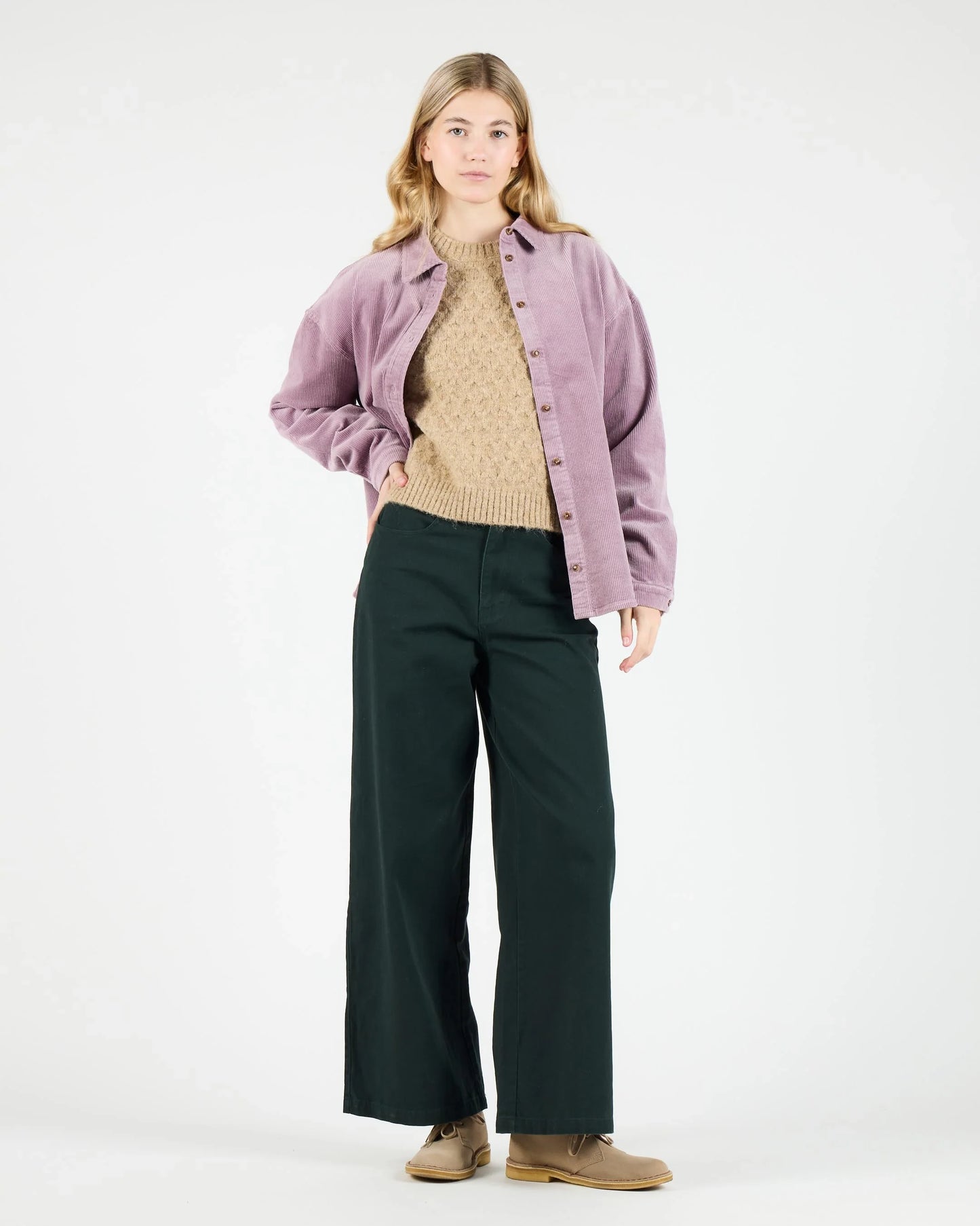 Faldas de la marca Wemoto para Mujer modelo Ruby Cord en color Lavender (Azul)