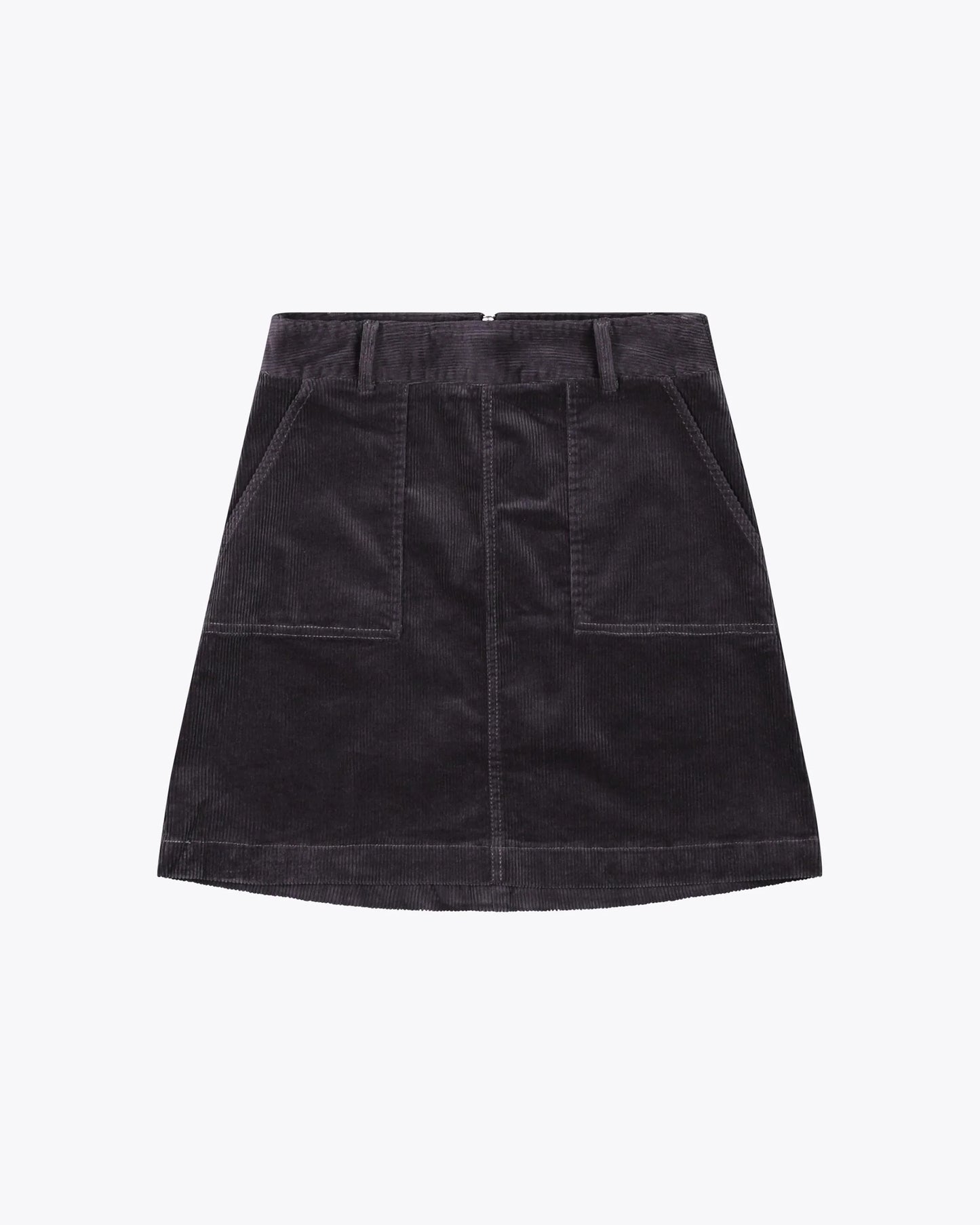 Faldas de la marca Wemoto para Mujer modelo Ella Cord en color Dark Grey (Gris)
