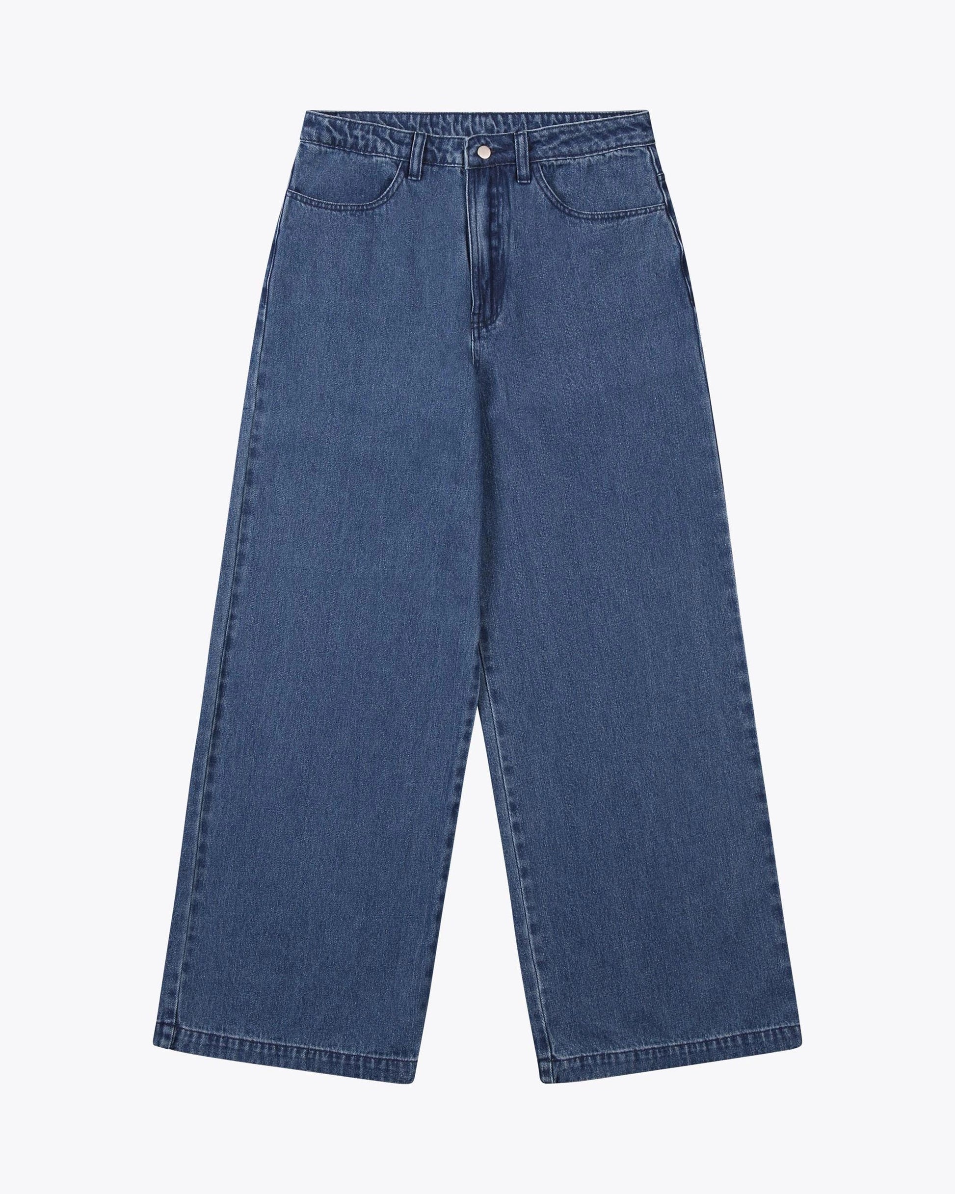 Faldas de la marca Wemoto para Mujer modelo Stef Denim en color Dark Denim (Azul)