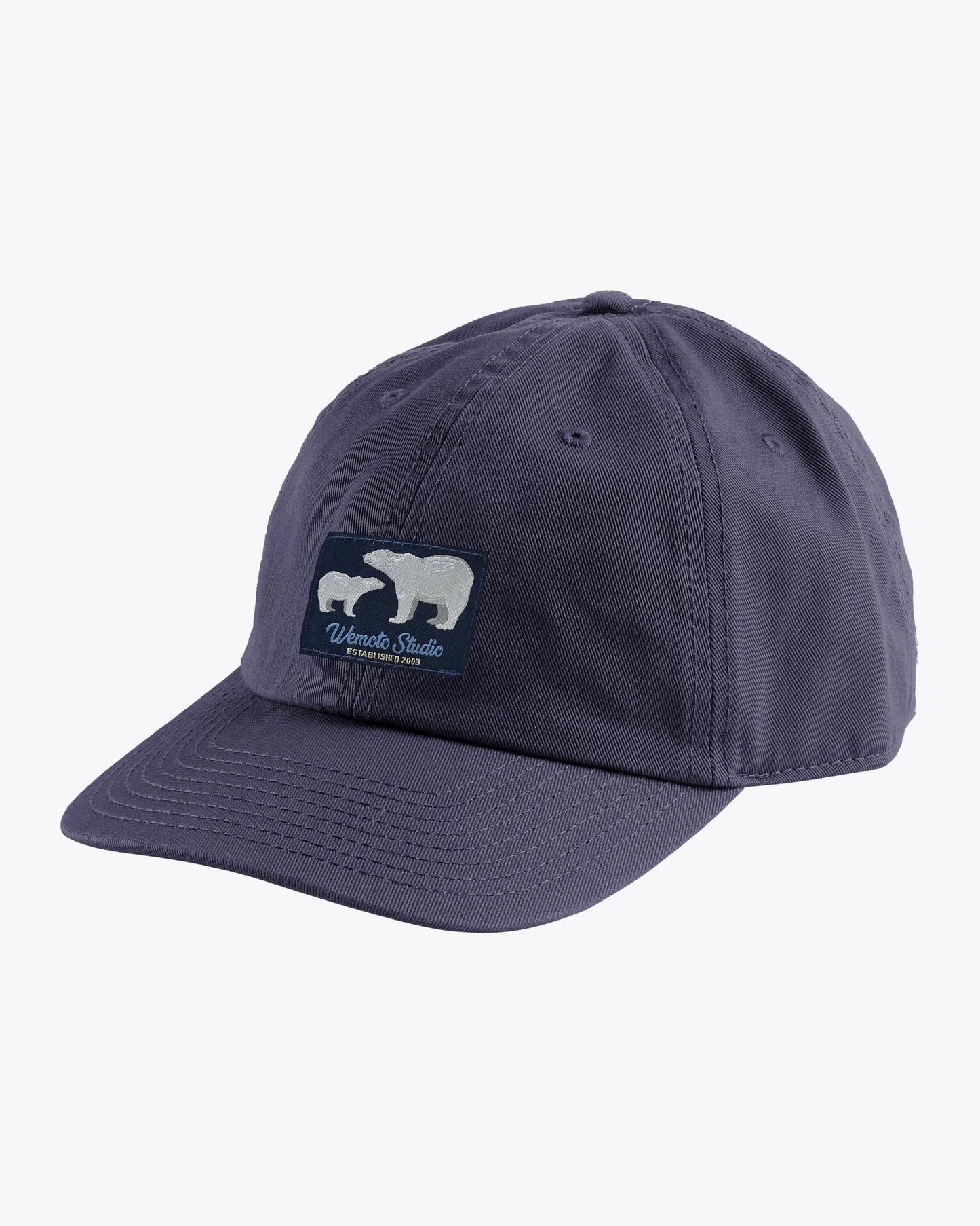 Gorras de la marca Wemoto Unisex modelo Ice Cap en color Cotton Twill 6-Panel Cap (Azul)