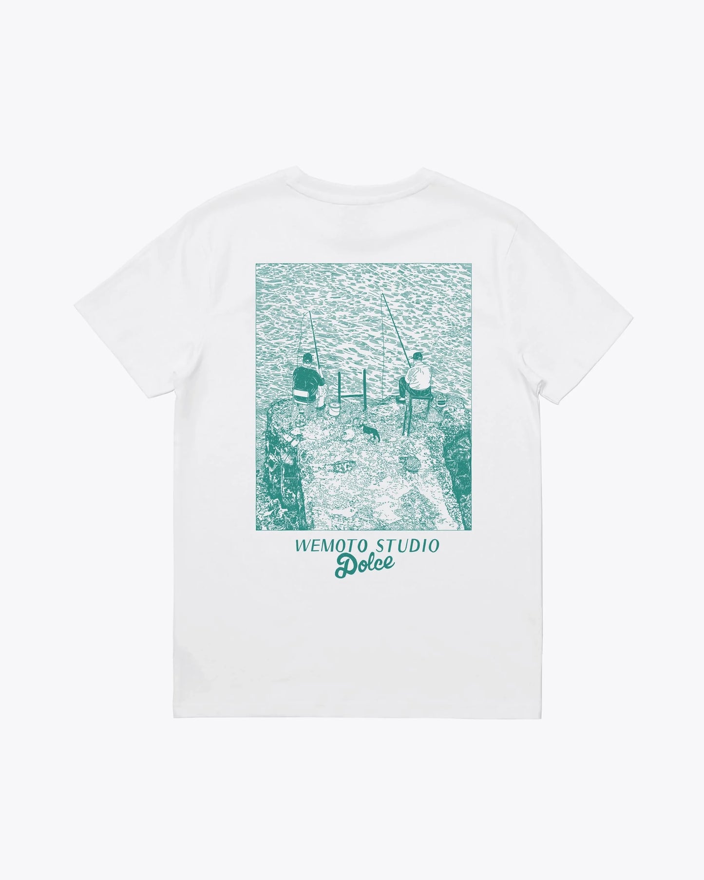Camisetas de la marca Wemoto Unisex modelo Fratelli Tee en color White (Blanco)