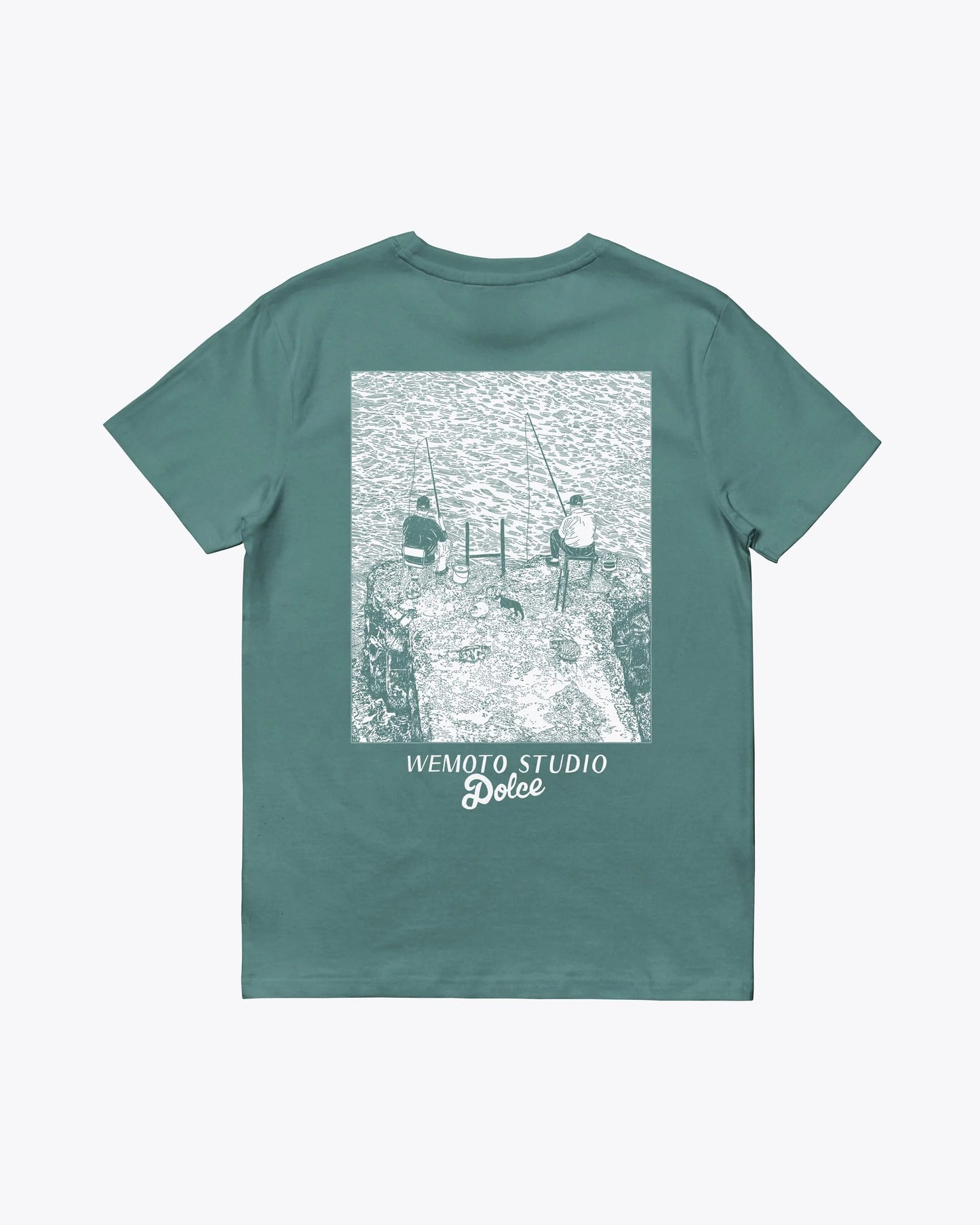 Camisetas de la marca Wemoto Unisex modelo Fratelli Tee en color Greenbay (Verde)