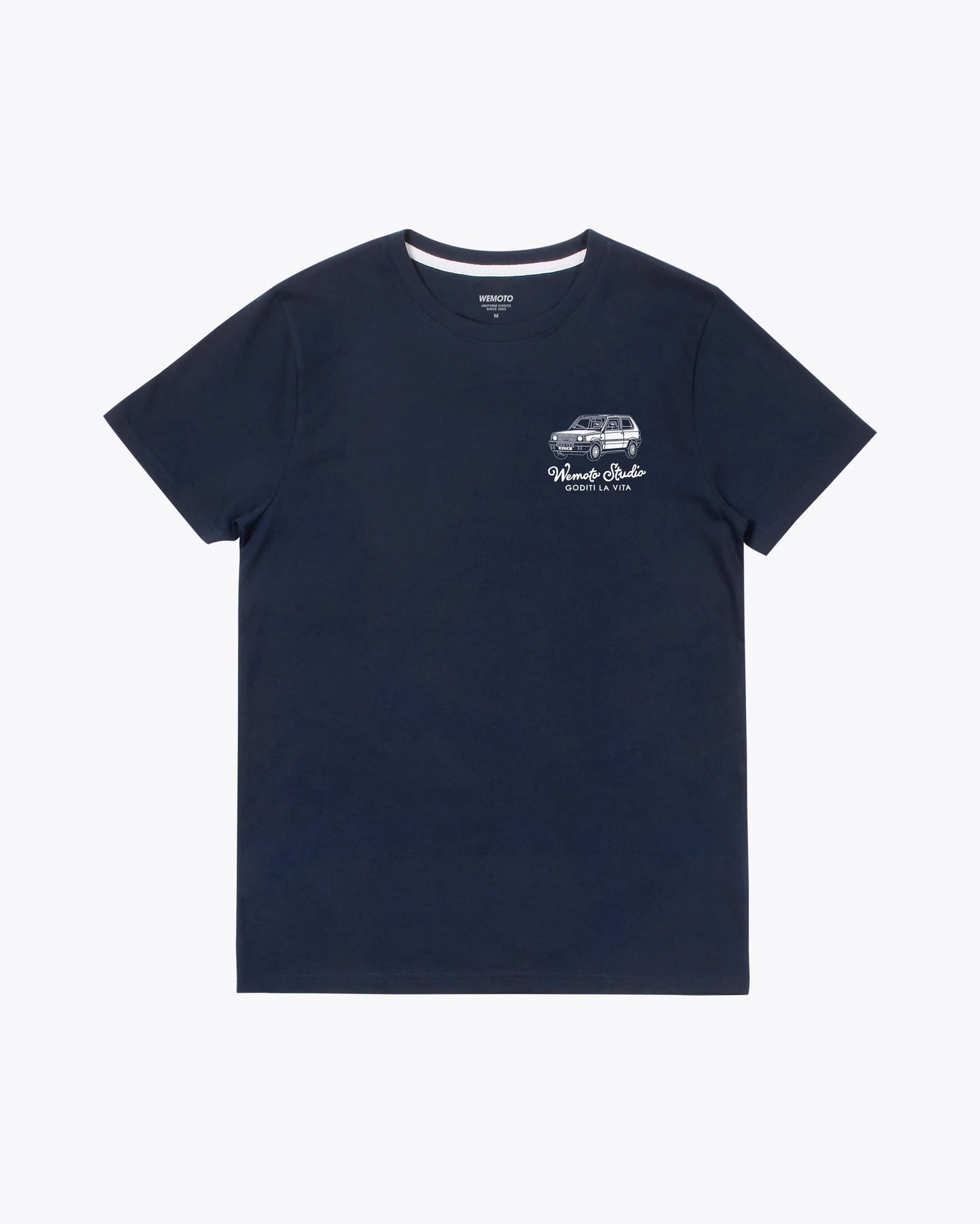 Camisetas de la marca Wemoto Unisex modelo Market Tee en color Navy Blue (Azul)