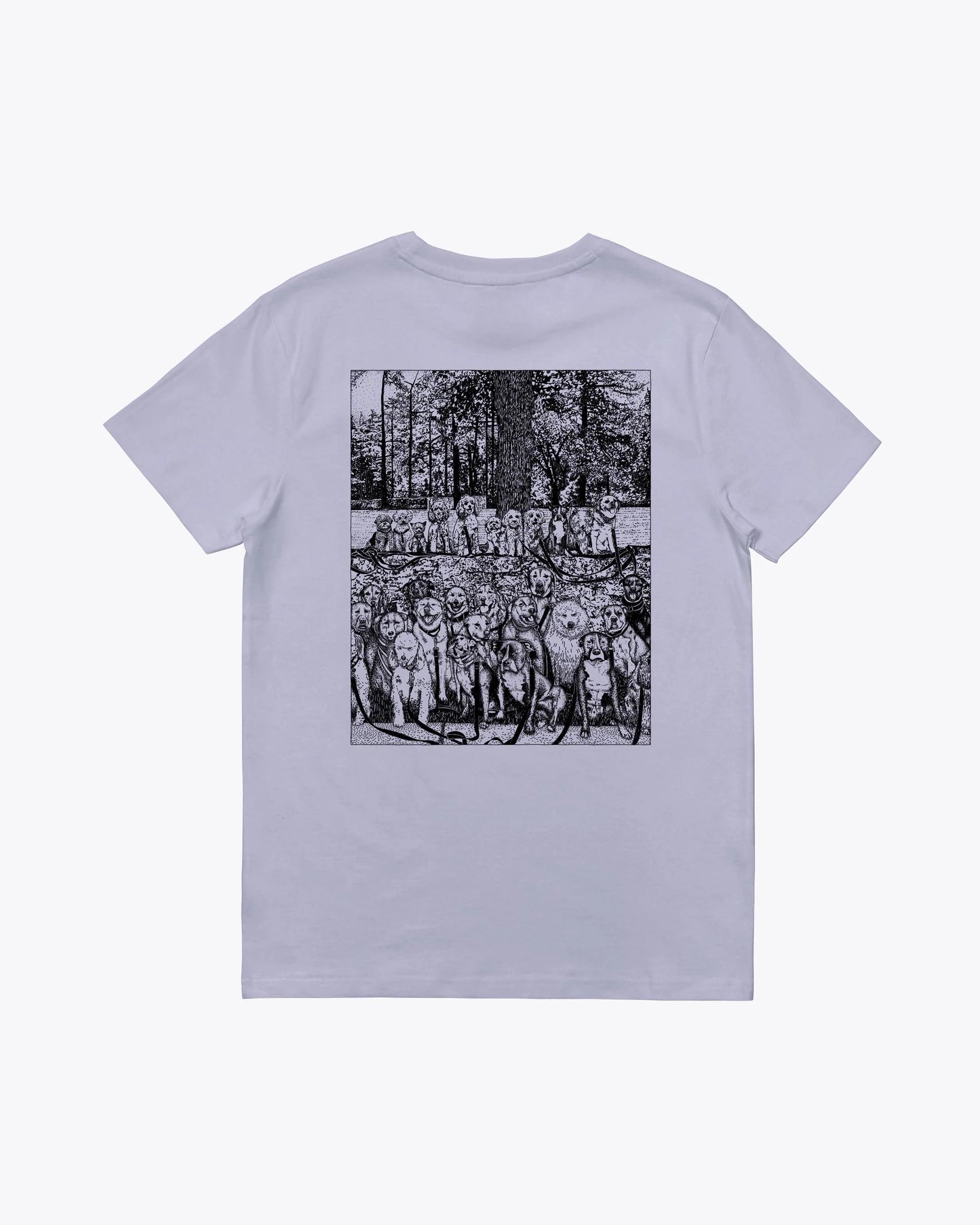 Camisetas de la marca Wemoto Unisex modelo Dogpound Tee en color Lavender (Azul)