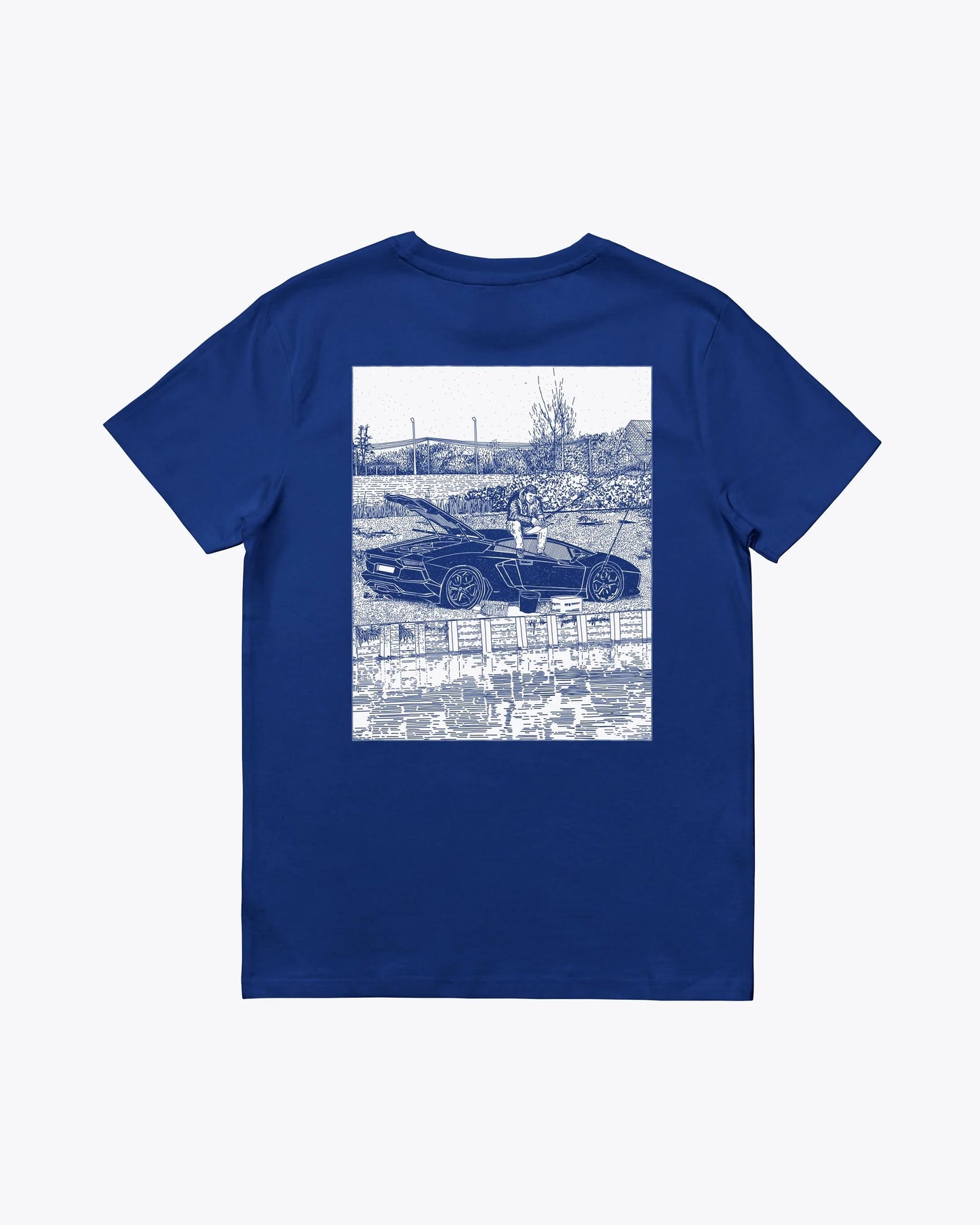 Camisetas de la marca Wemoto Unisex modelo Car Tee en color Royal Blue (Azul)