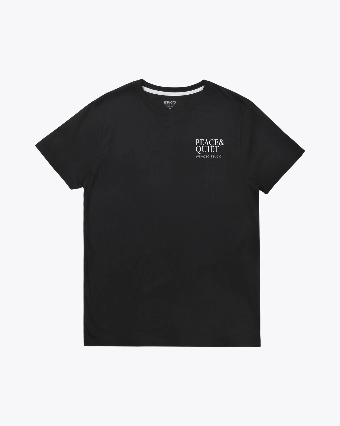 Camisetas de la marca Wemoto Unisex modelo Bed Tee en color Black (Negro)