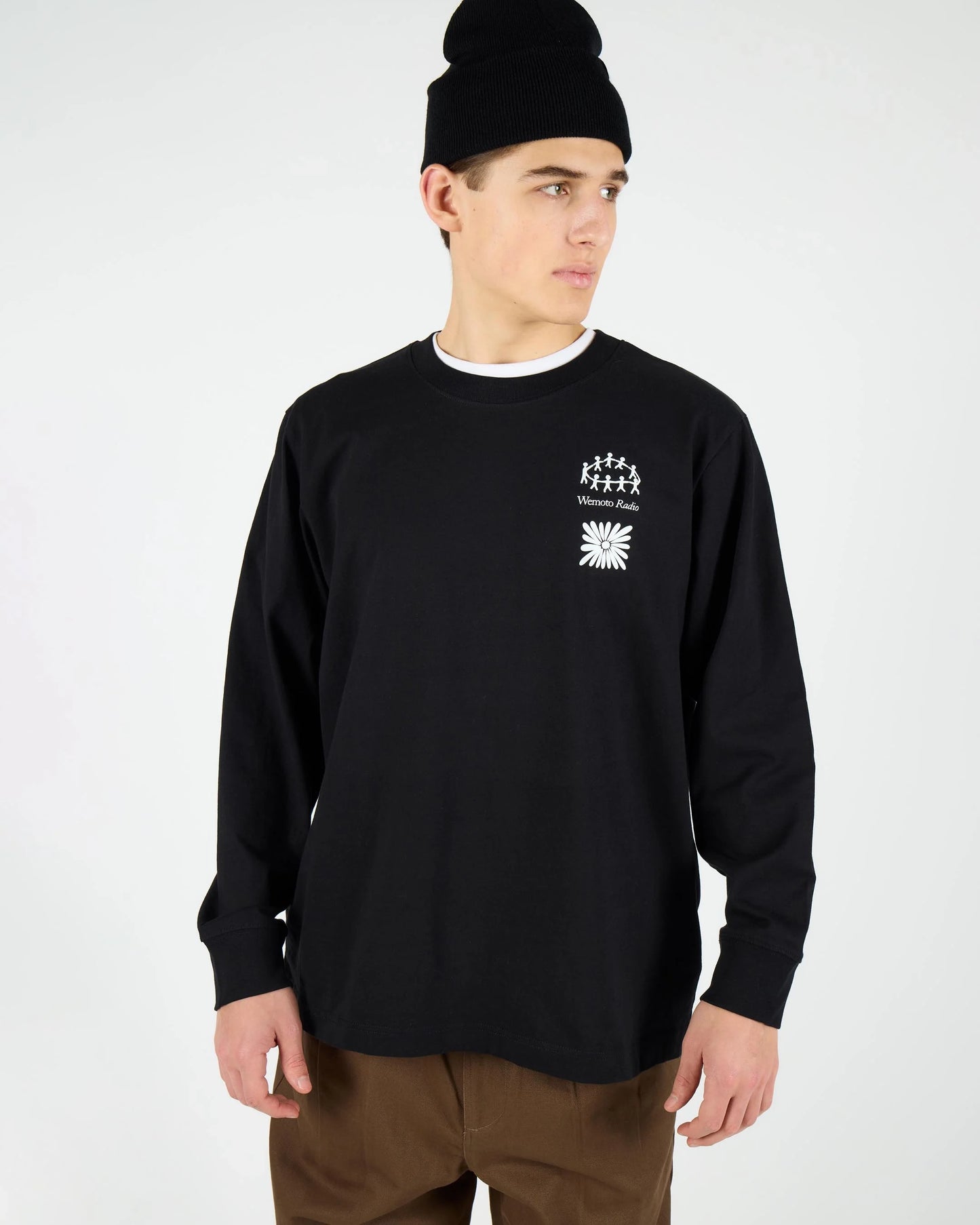 Camisetas de la marca Wemoto Unisex modelo Dance Ls en color Black (Negro)