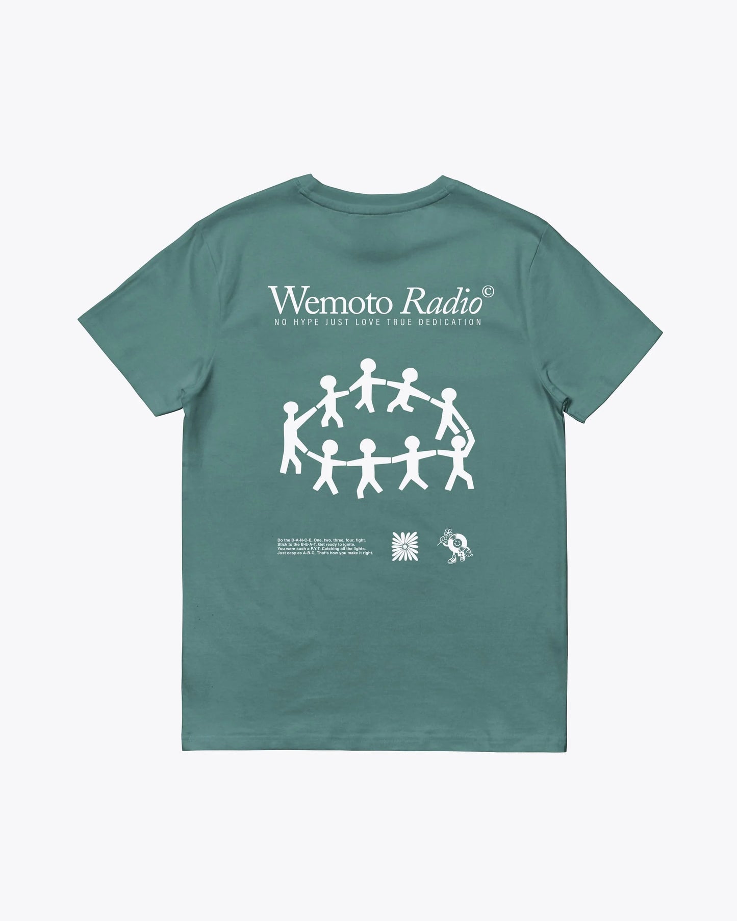 Camisetas de la marca Wemoto Unisex modelo Dance Tee en color Greenbay (Verde)