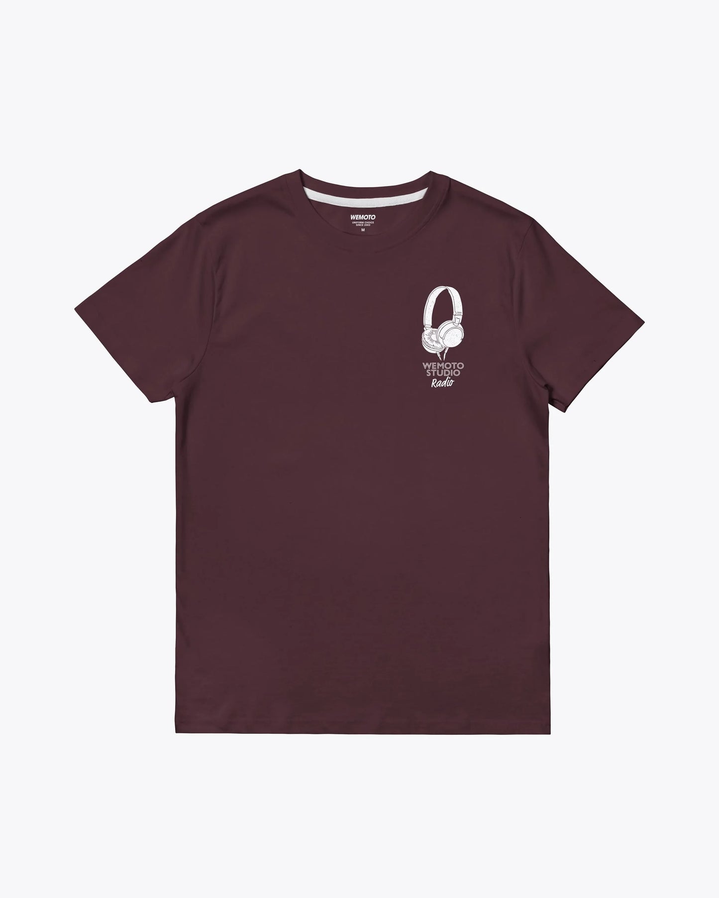 Camisetas de la marca Wemoto Unisex modelo Crate Tee en color Red Brown (Rojo)