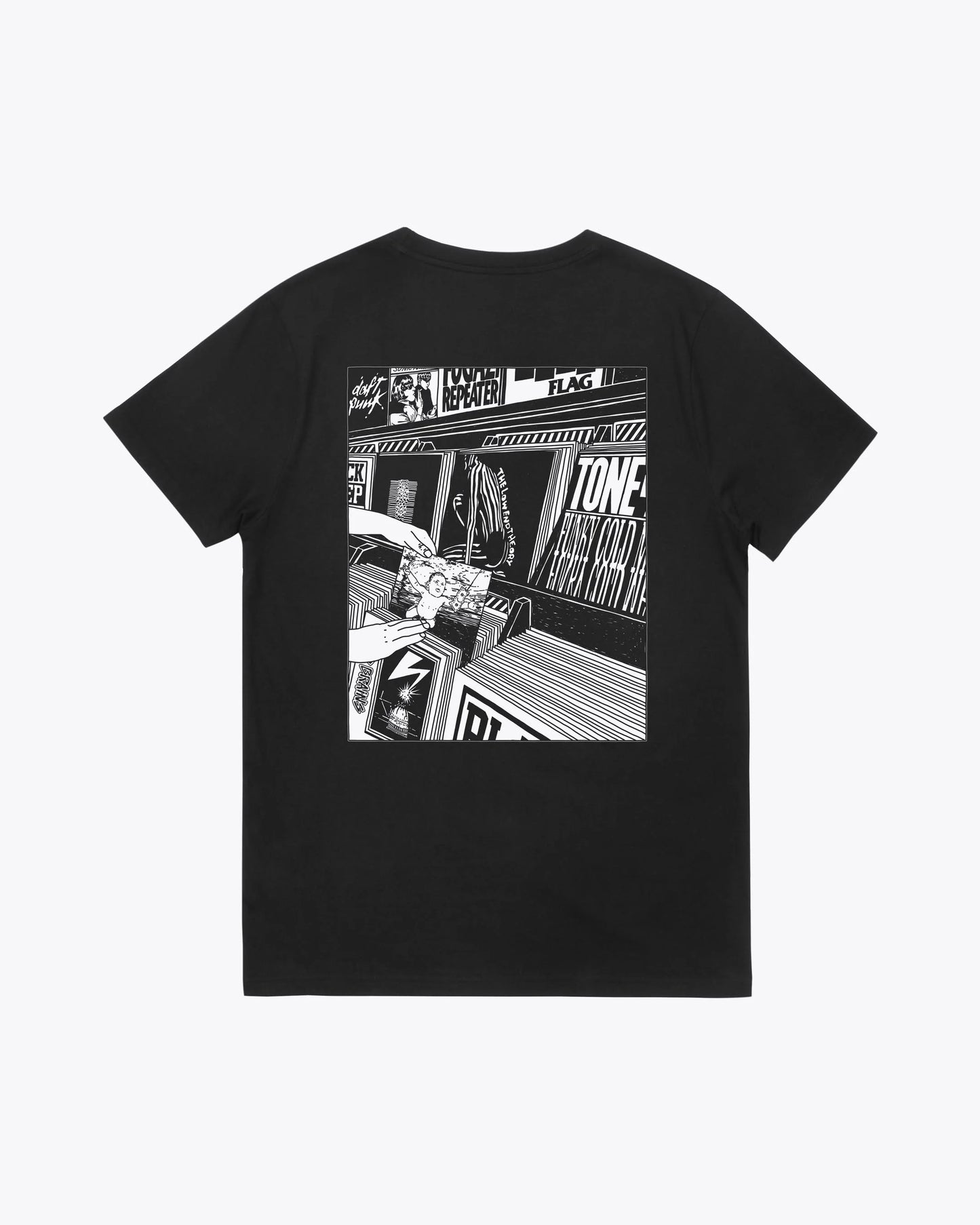 Camisetas de la marca Wemoto Unisex modelo Crate Tee en color Black (Negro)