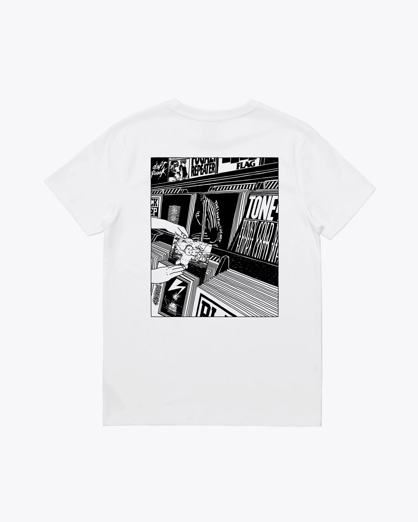 Camisetas de la marca Wemoto Unisex modelo Crate Tee en color White (Blanco)
