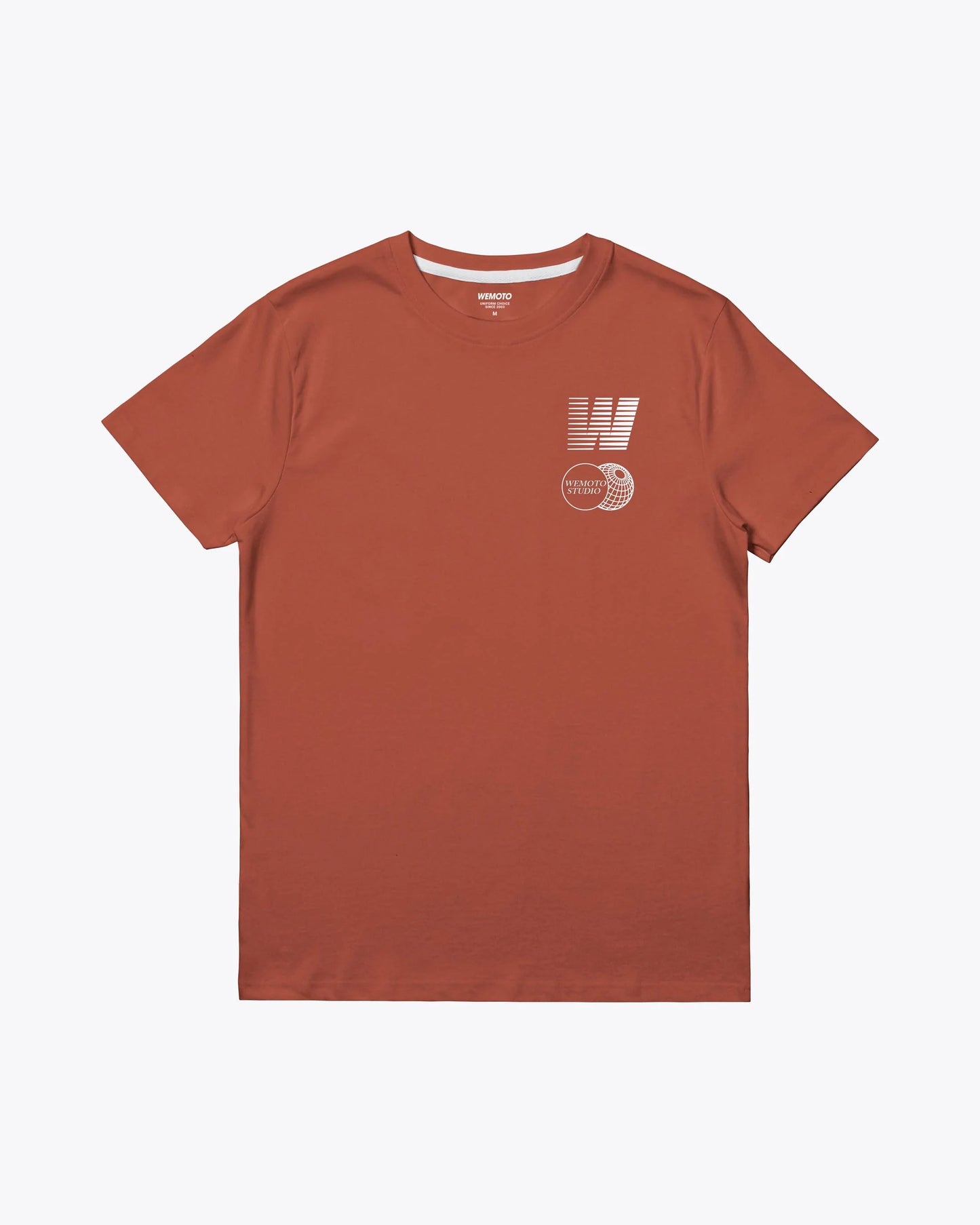 Camisetas de la marca Wemoto Unisex modelo Run Tee en color Heritage Brown (Marrón)