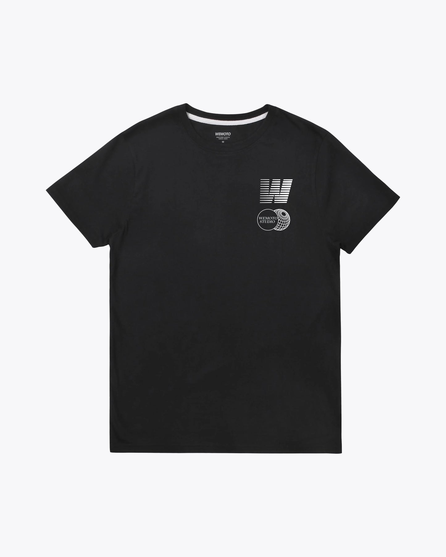 Camisetas de la marca Wemoto Unisex modelo Run Tee en color Black (Negro)
