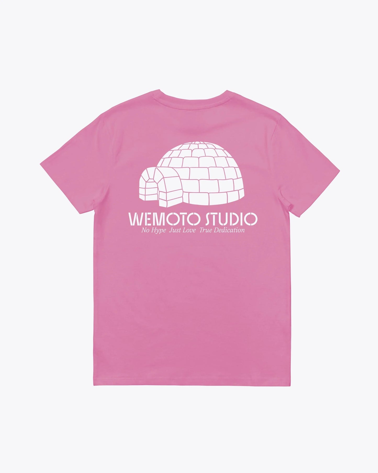 Camisetas de la marca Wemoto Unisex modelo Iglu Tee en color Bubble Pink (Rosa)