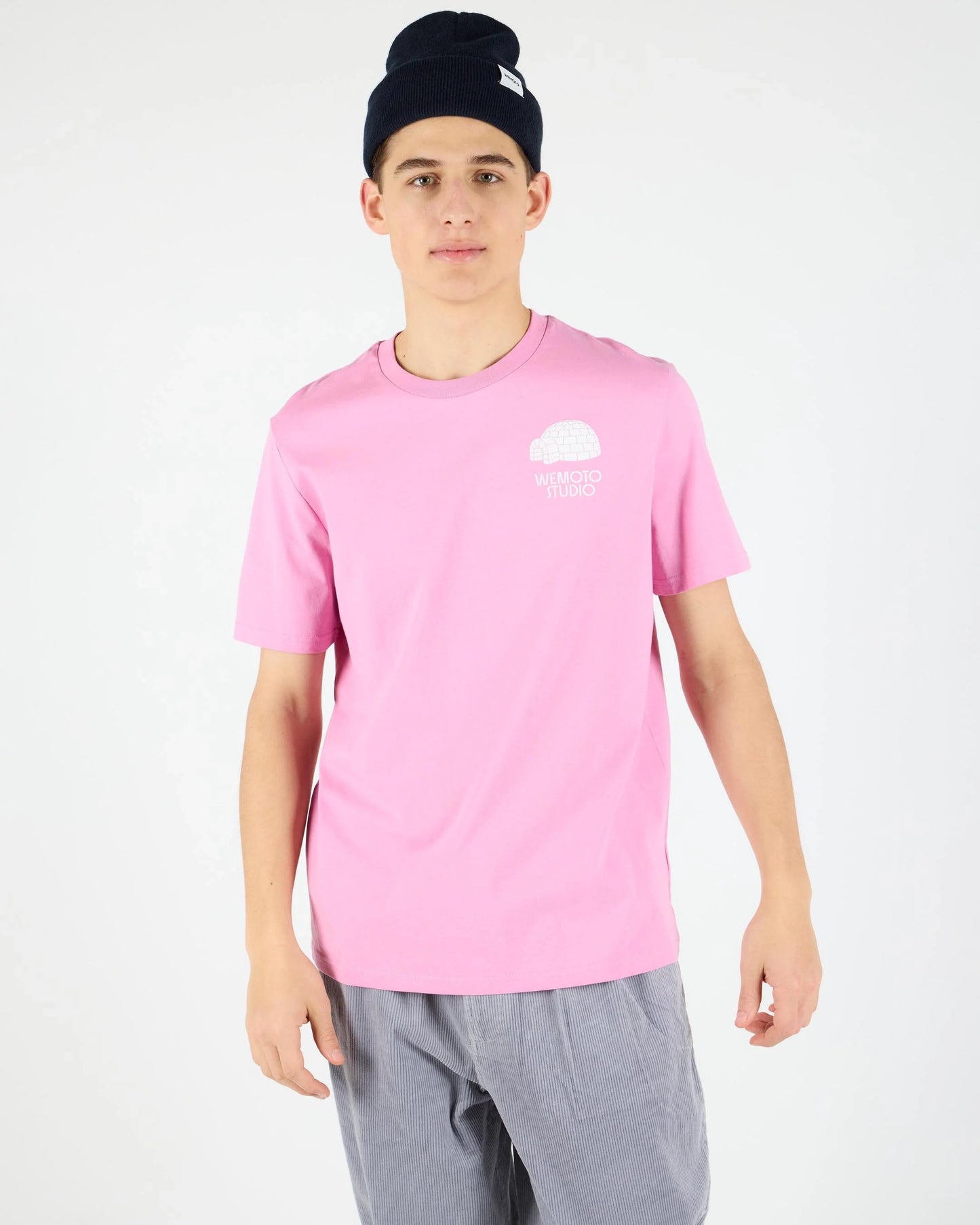 Camisetas de la marca Wemoto Unisex modelo Iglu Tee en color Bubble Pink (Rosa)