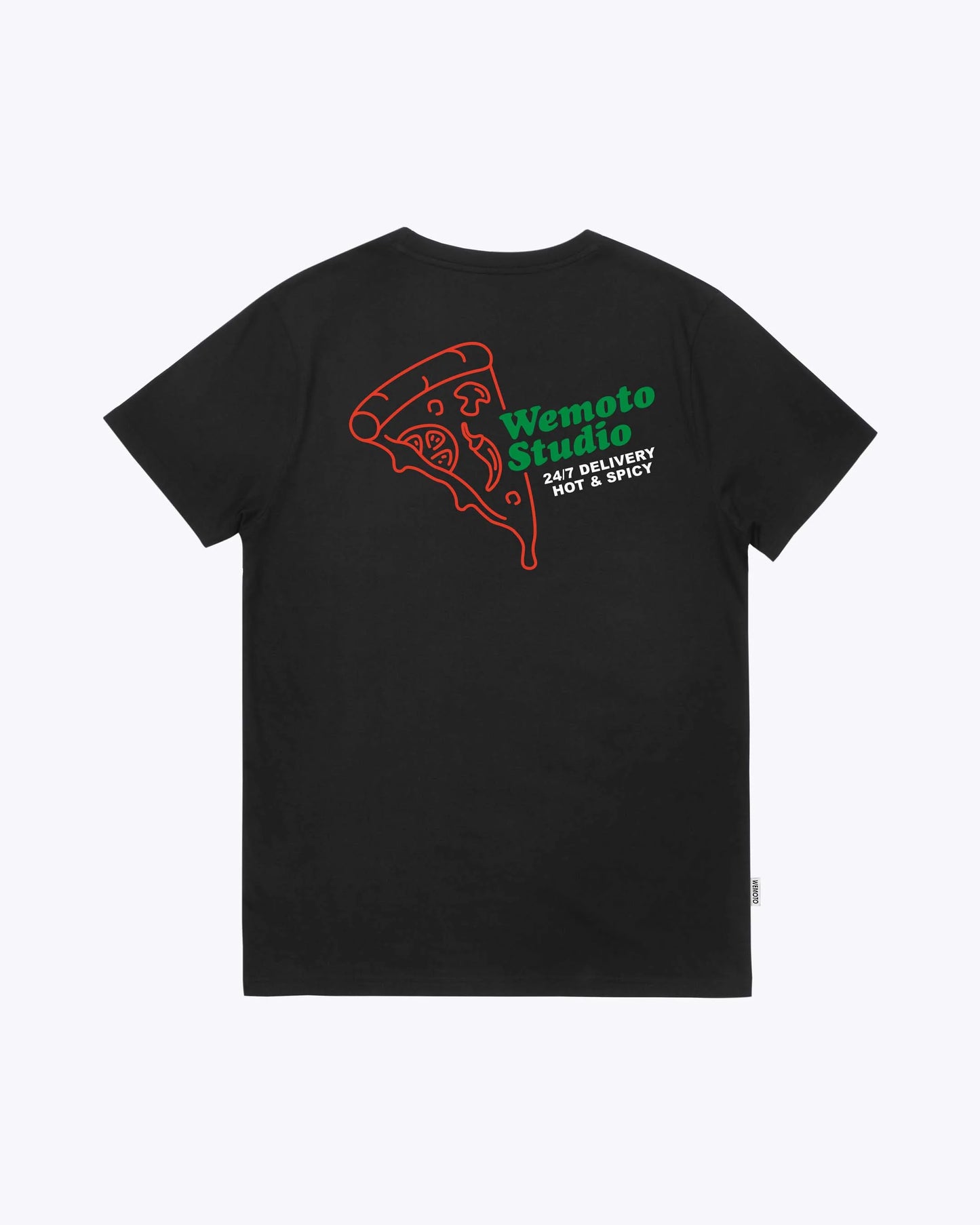 WEMOTO | HERREN T-SHIRT | 247 HOT | SCHWARZ