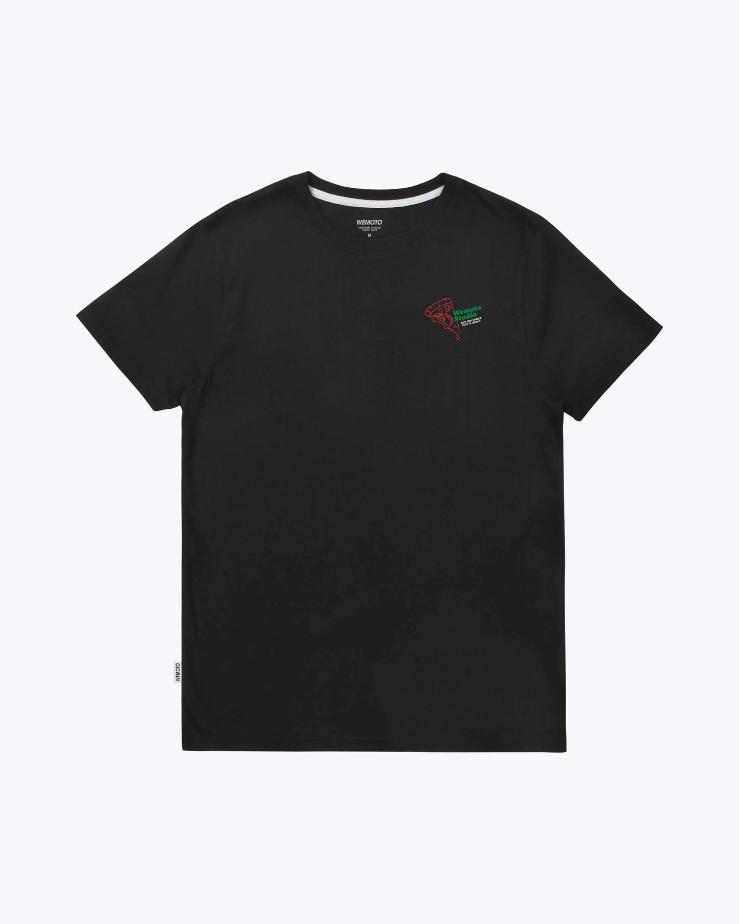 WEMOTO | HERREN T-SHIRT | 247 HOT | SCHWARZ