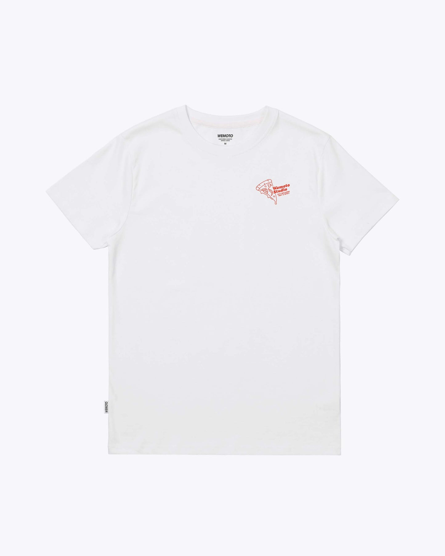 WEMOTO | HERREN-ARTWORK-T-SHIRT | 247 WEISSES T-SHIRT | WEISS