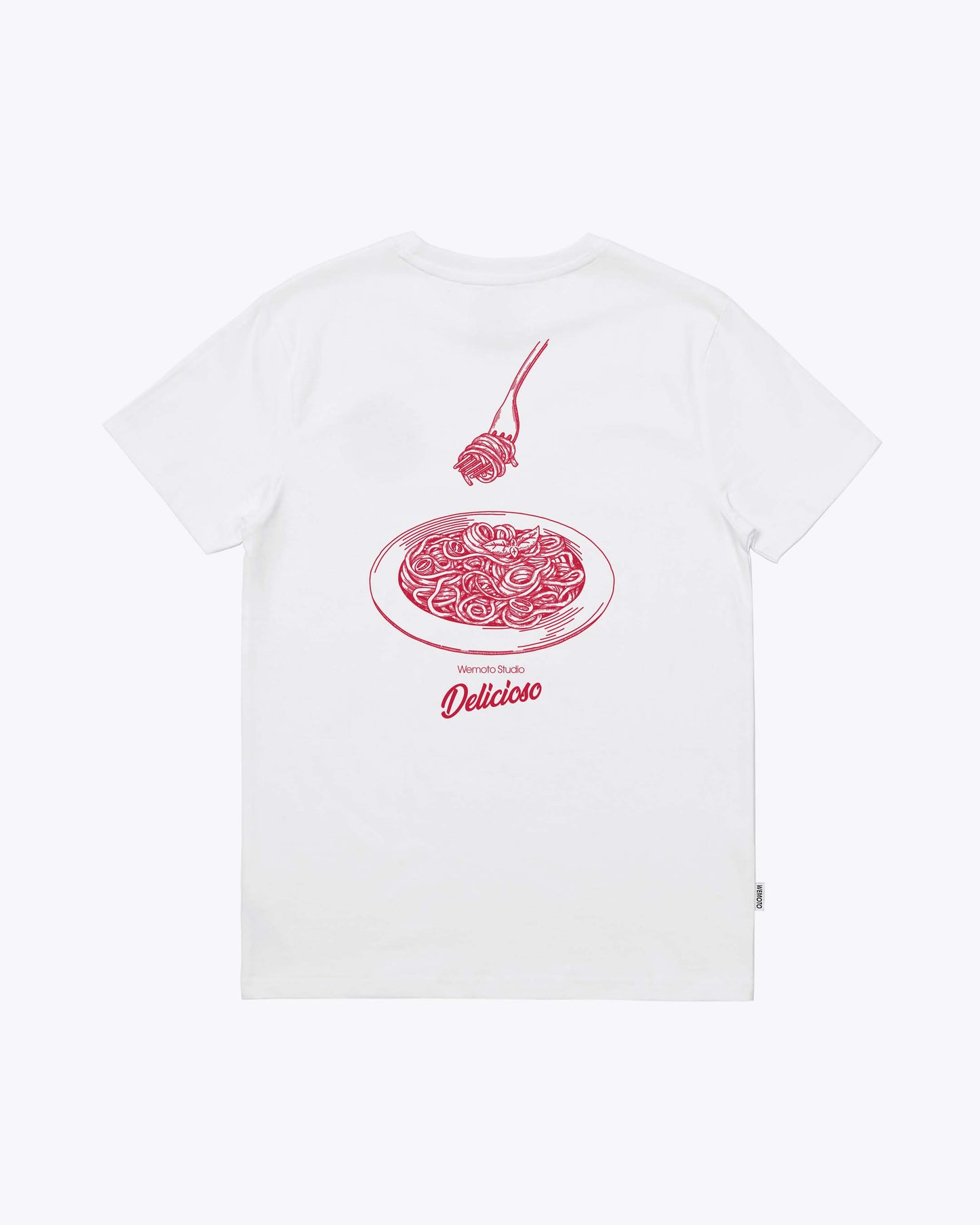 WEMOTO | T-SHIRT HOMME ARTWORK | T-SHIRT BLANC DÉLICIEUX | BLANC