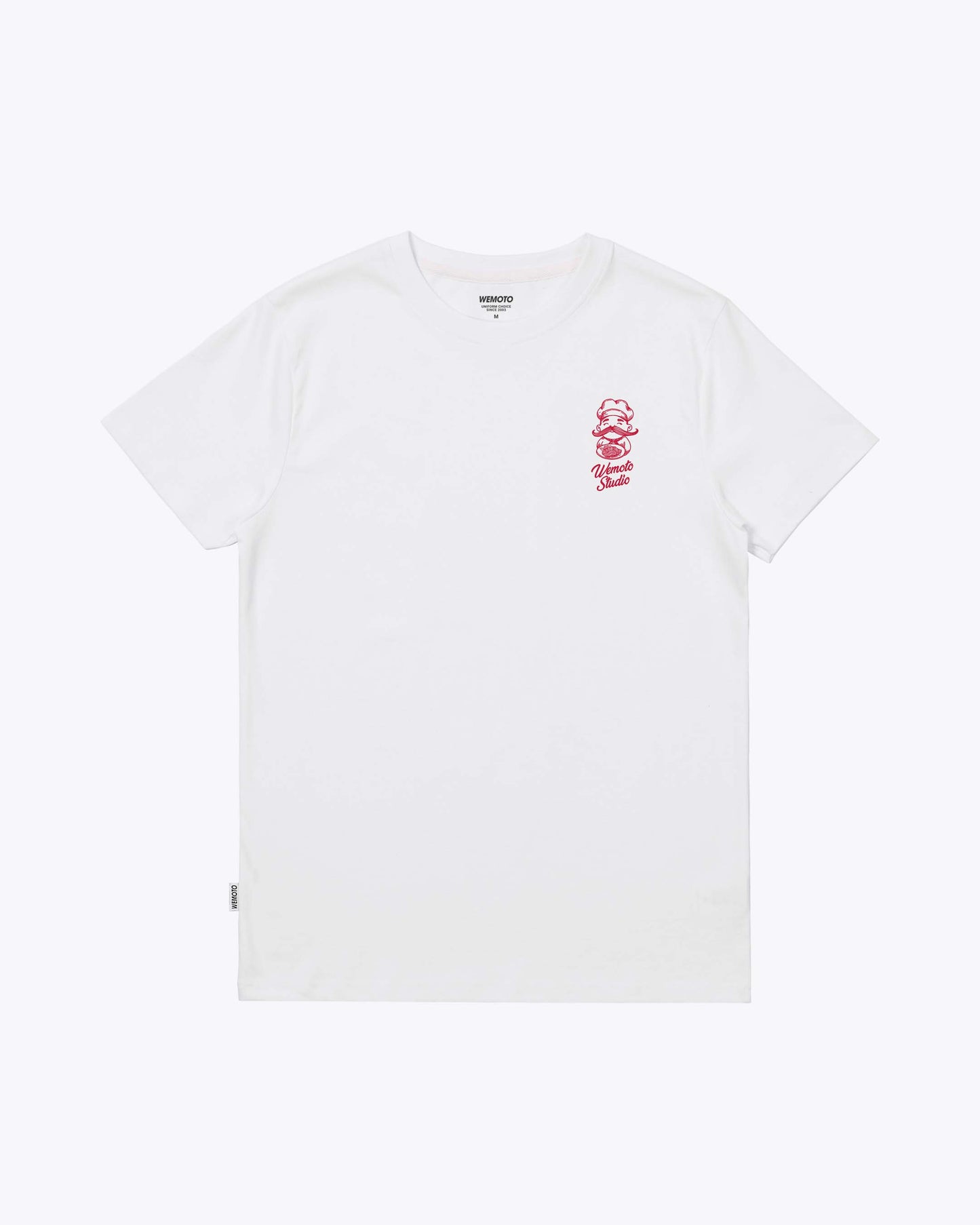 WEMOTO | T-SHIRT HOMME ARTWORK | T-SHIRT BLANC DÉLICIEUX | BLANC