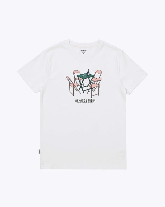WEMOTO | メンズ アートワーク Tシャツ | ドリームホワイト Tシャツ | ホワイト