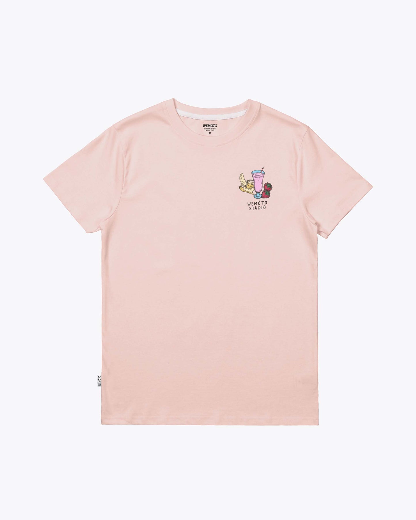 WEMOTO | Herren Artwork T-Shirt | Fruit Truck Peach T-Shirt | Orange