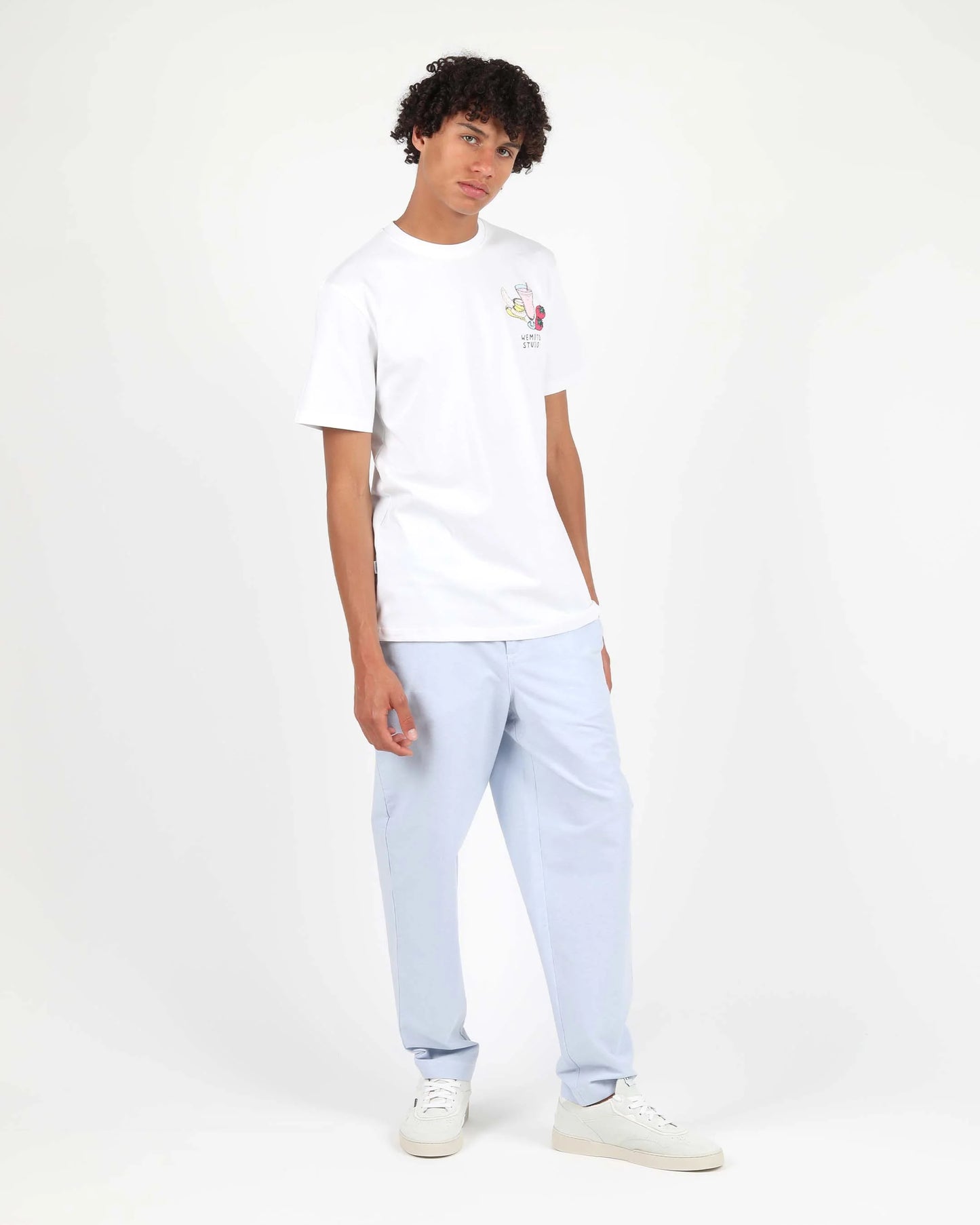 WEMOTO | HERREN-ARTWORK-T-SHIRT | FRUIT TRUCK-T-SHIRT WEISS | WEISS