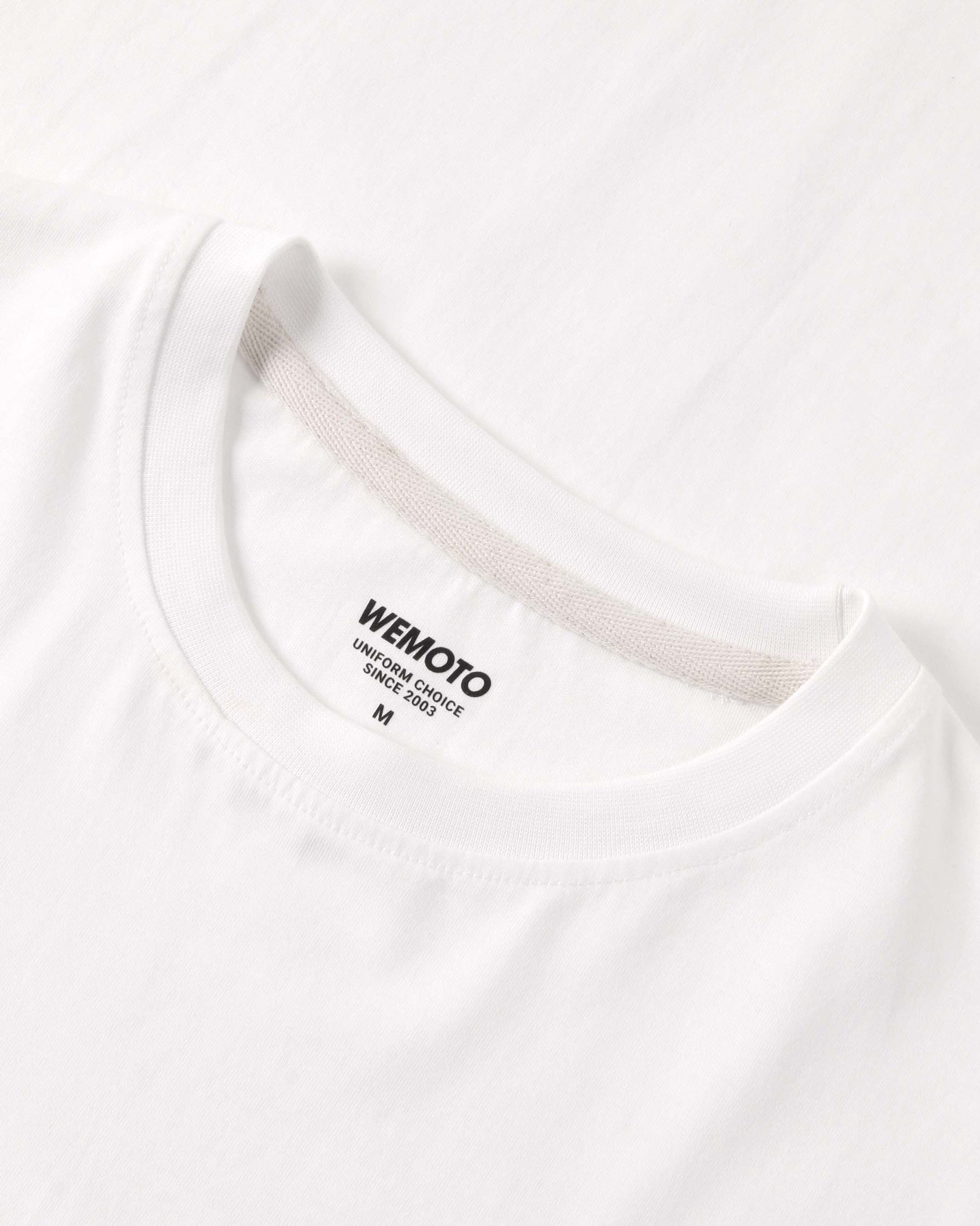WEMOTO | HERREN-ARTWORK-T-SHIRT | 247 WEISSES T-SHIRT | WEISS
