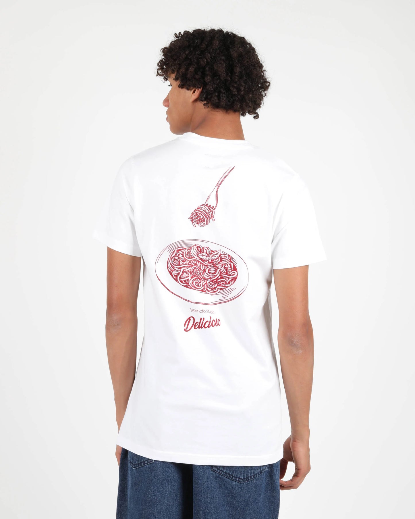 WEMOTO | T-SHIRT HOMME ARTWORK | T-SHIRT BLANC DÉLICIEUX | BLANC