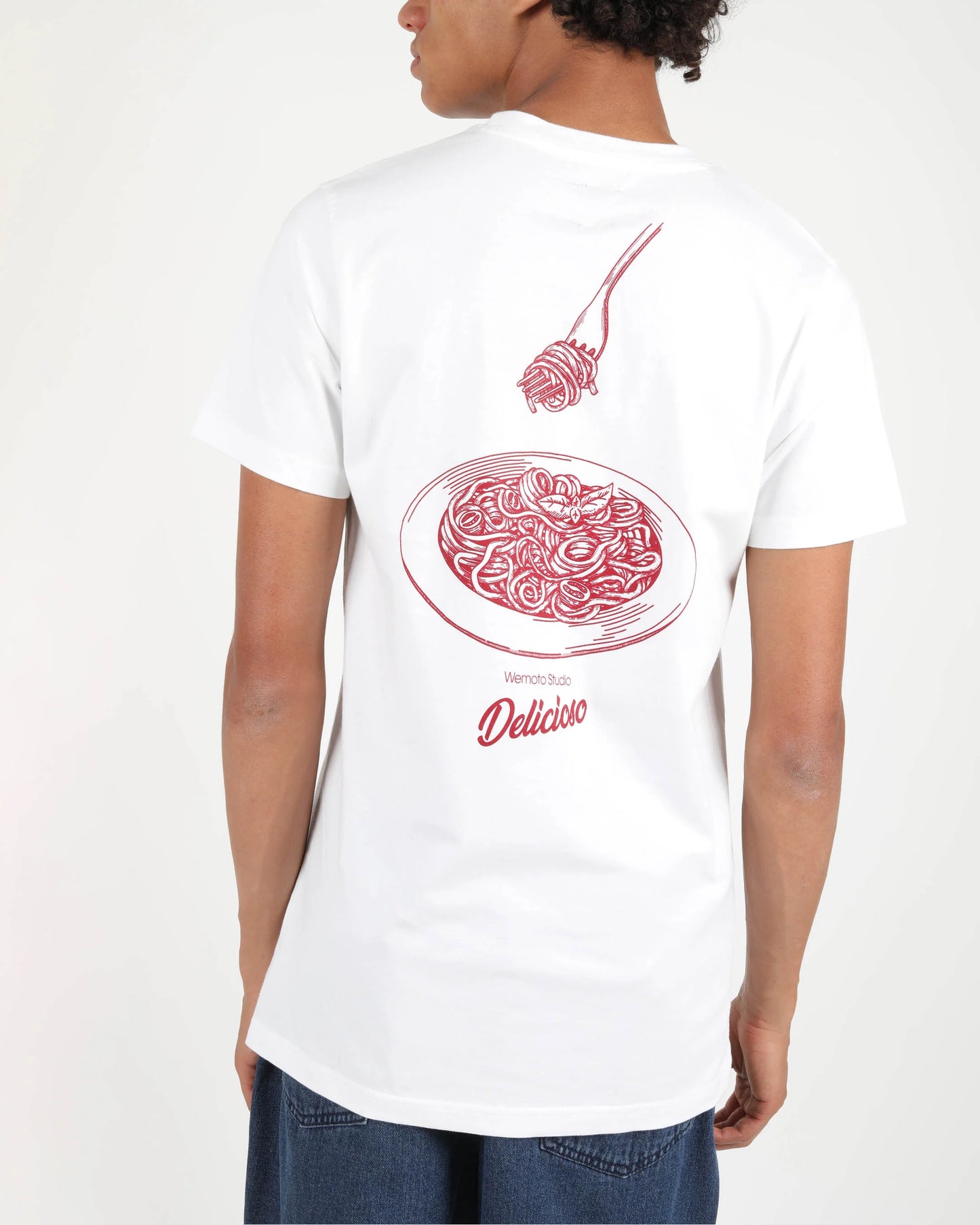 WEMOTO | T-SHIRT HOMME ARTWORK | T-SHIRT BLANC DÉLICIEUX | BLANC